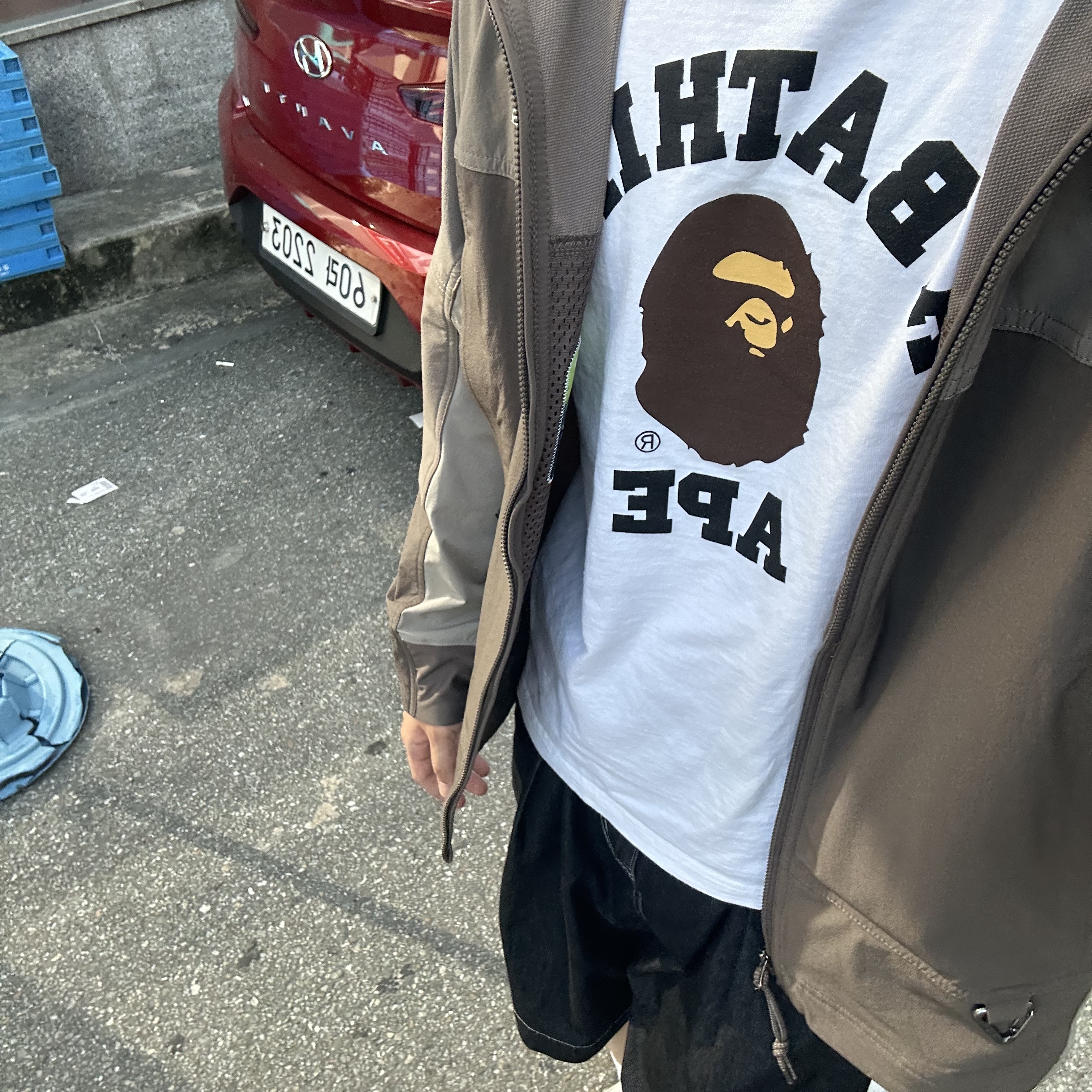 Nike ACG Sun Farer Jacket Ironstone - Asia 착용 스타일