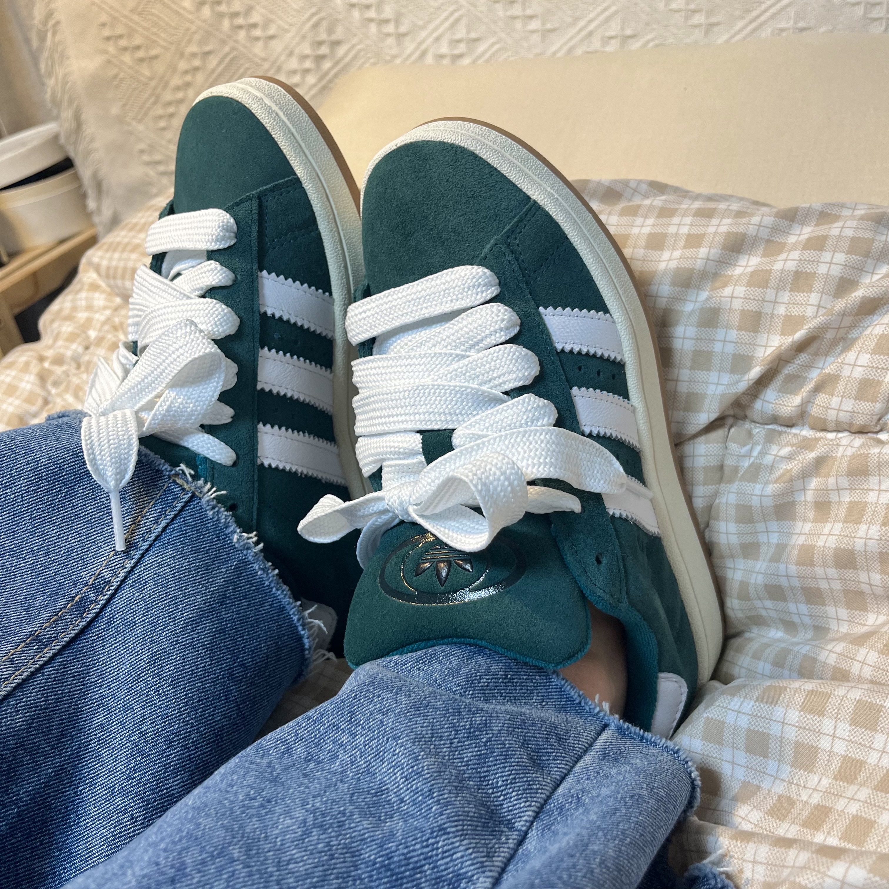 Adidas Campus 00s St Forest Glade 착용 스타일 - 2