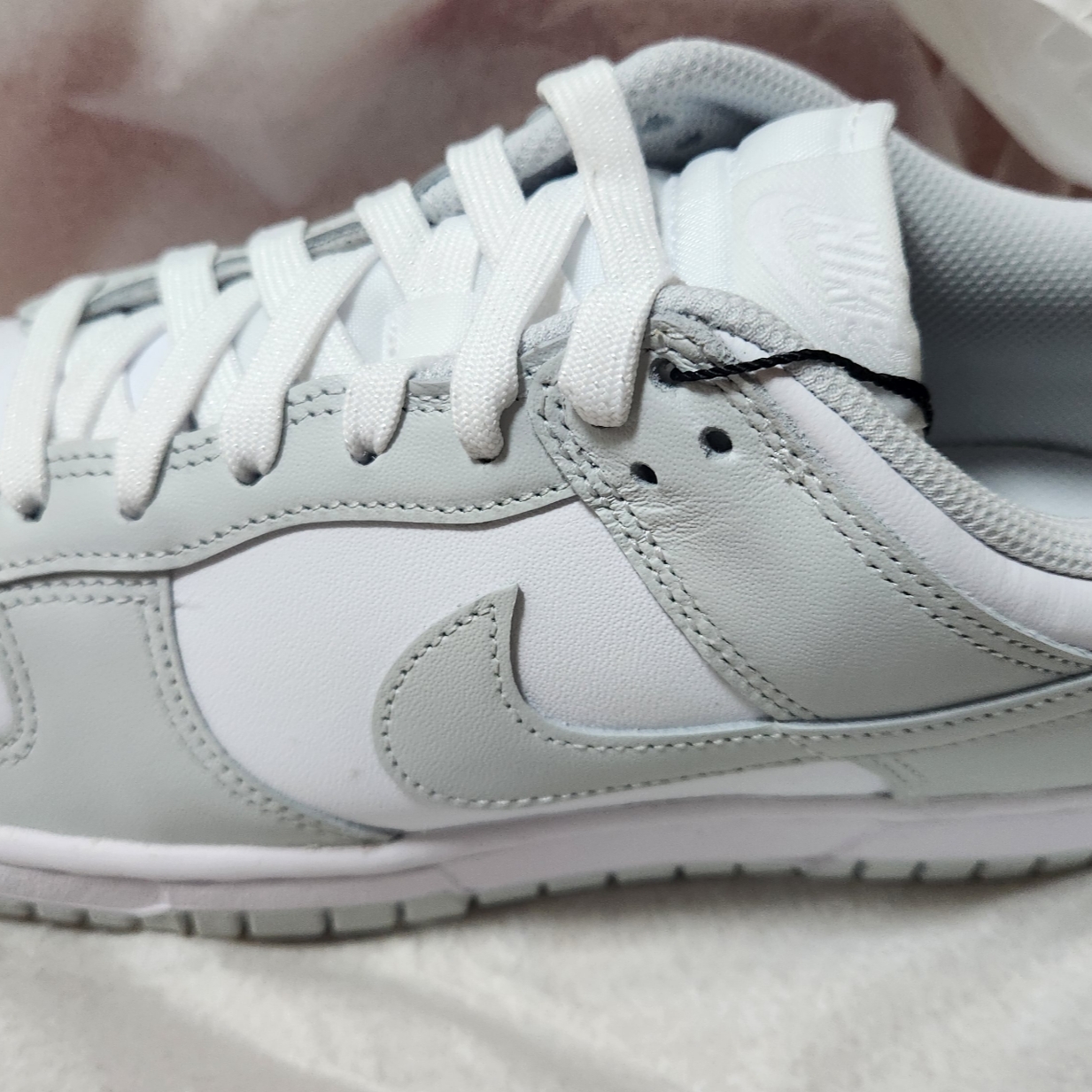(W) Nike Dunk Low Photon Dust 착용 스타일