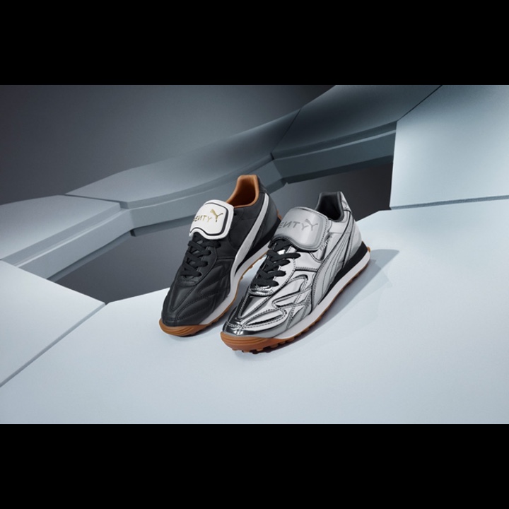 Puma x Fenty Avanti VL Black, (W) Puma x Fenty Avanti C Aged Silver 착용 스타일 - 5