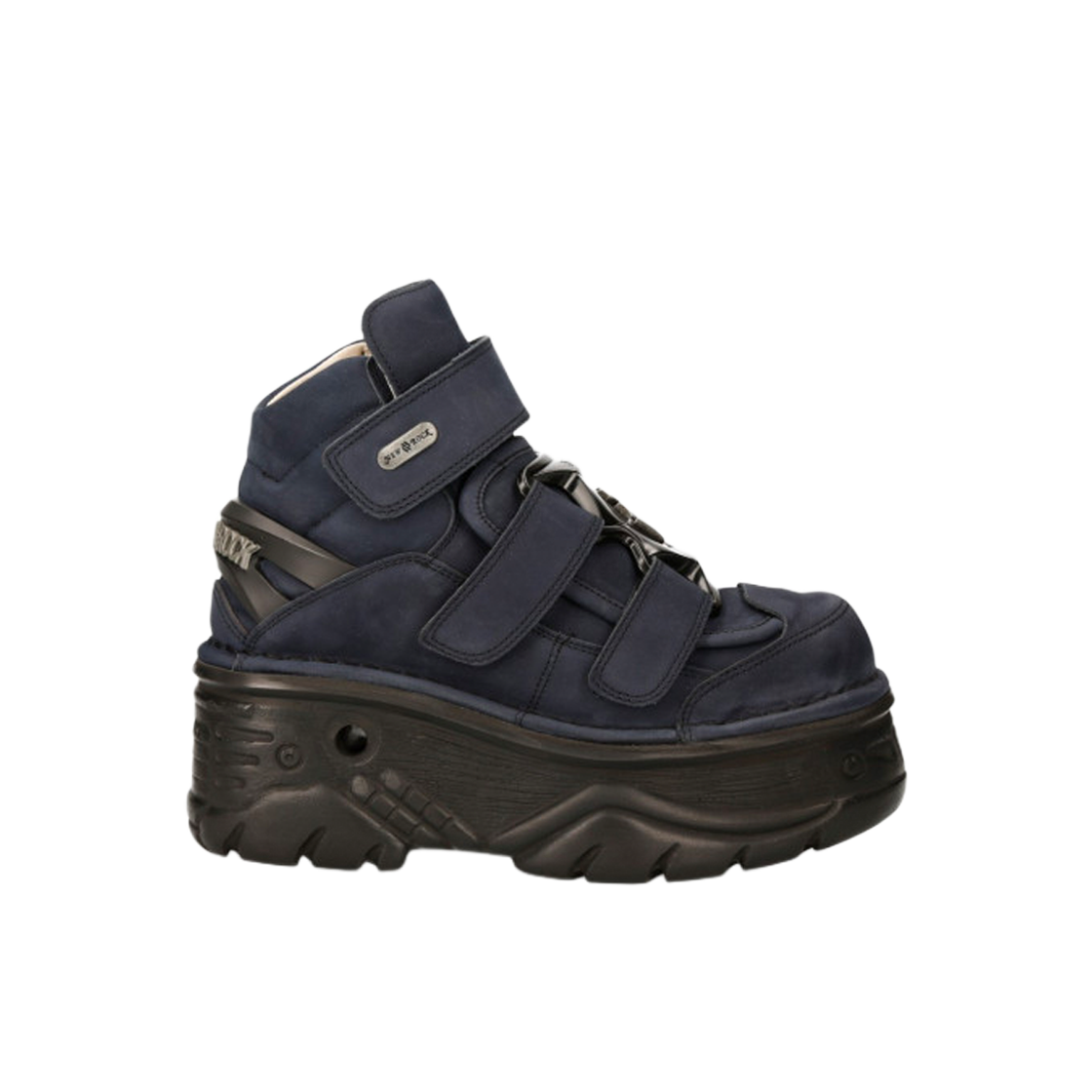 뉴 락 누벅 레더 앵클 부츠 M-285-C15 블루(New Rock Nubuck Leather Ankle Boots M-285-C15 Blue)