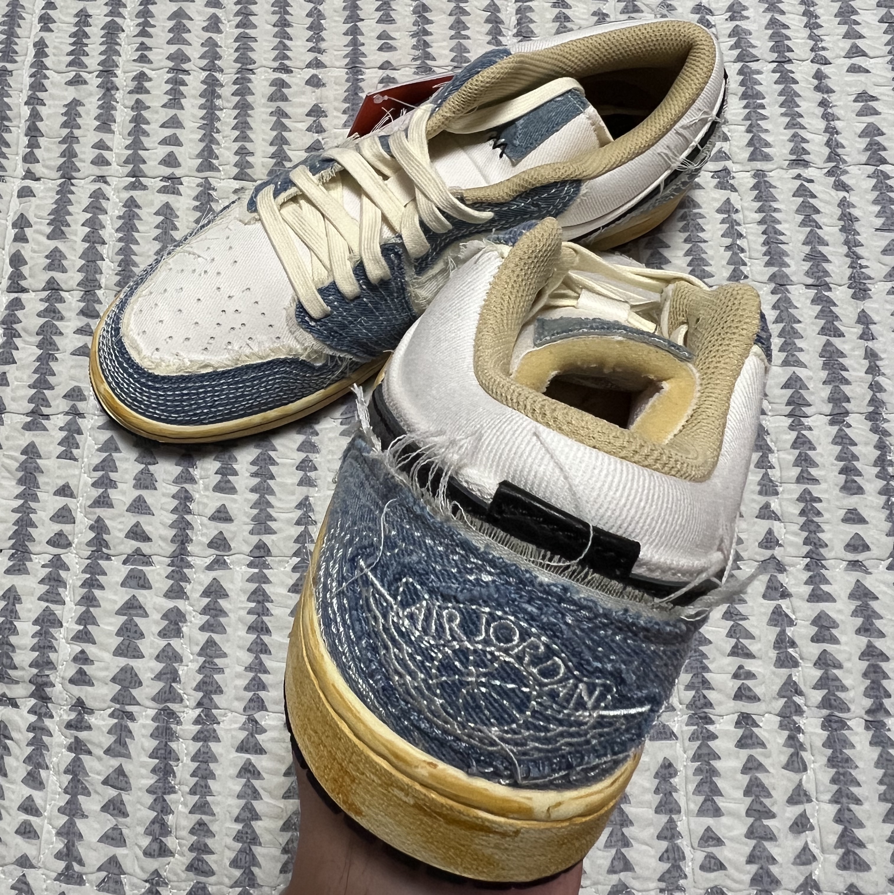 Jordan 1 Low World Make Japan 착용 스타일 - 1
