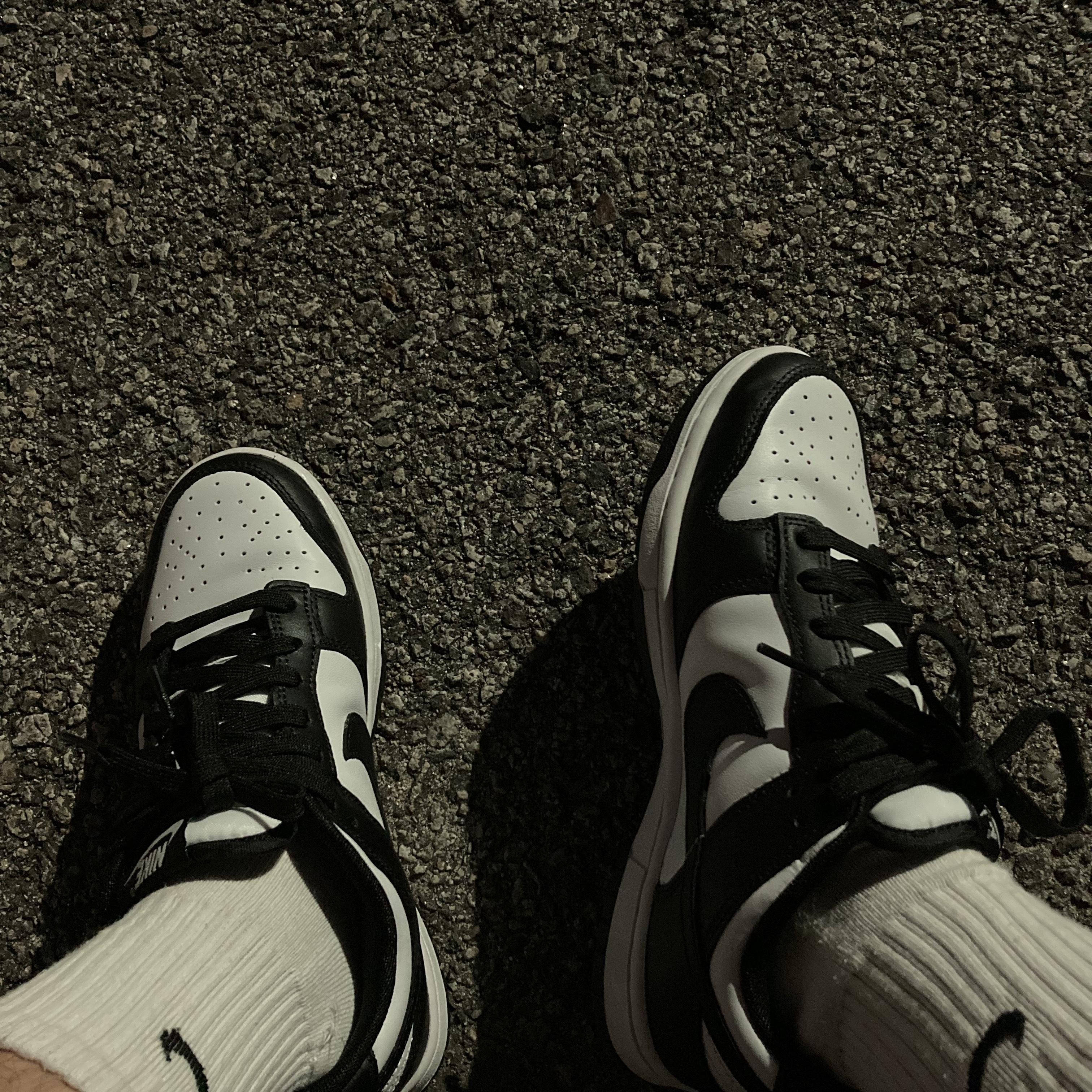 Nike Dunk Low Retro Black 착용 스타일