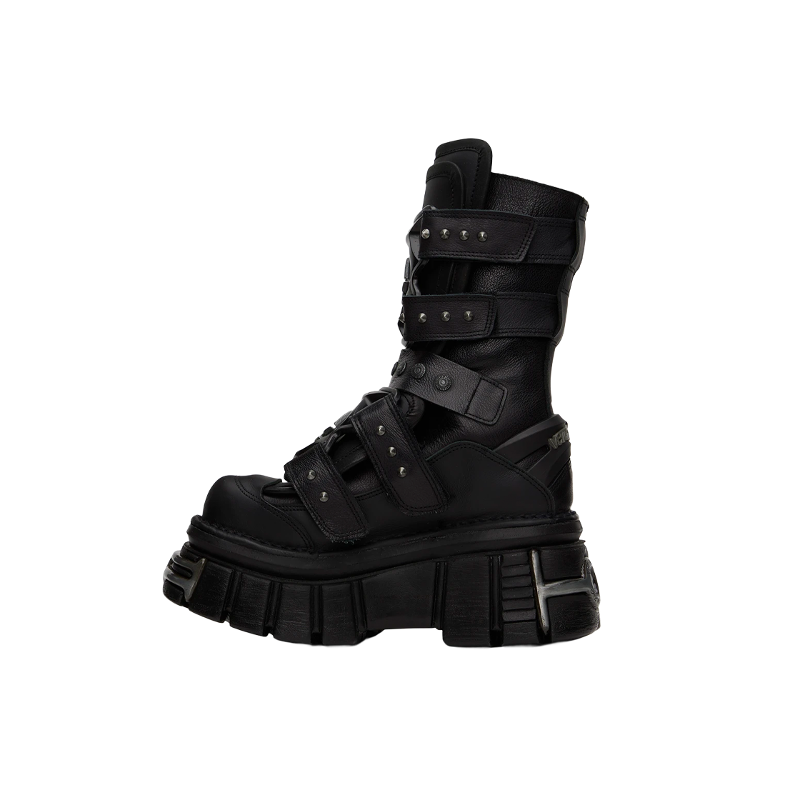 뉴 락 x 베트멍 에디션 게이머 부츠 블랙(New Rock x Vetements Edition Gamer Boots Black) - 2