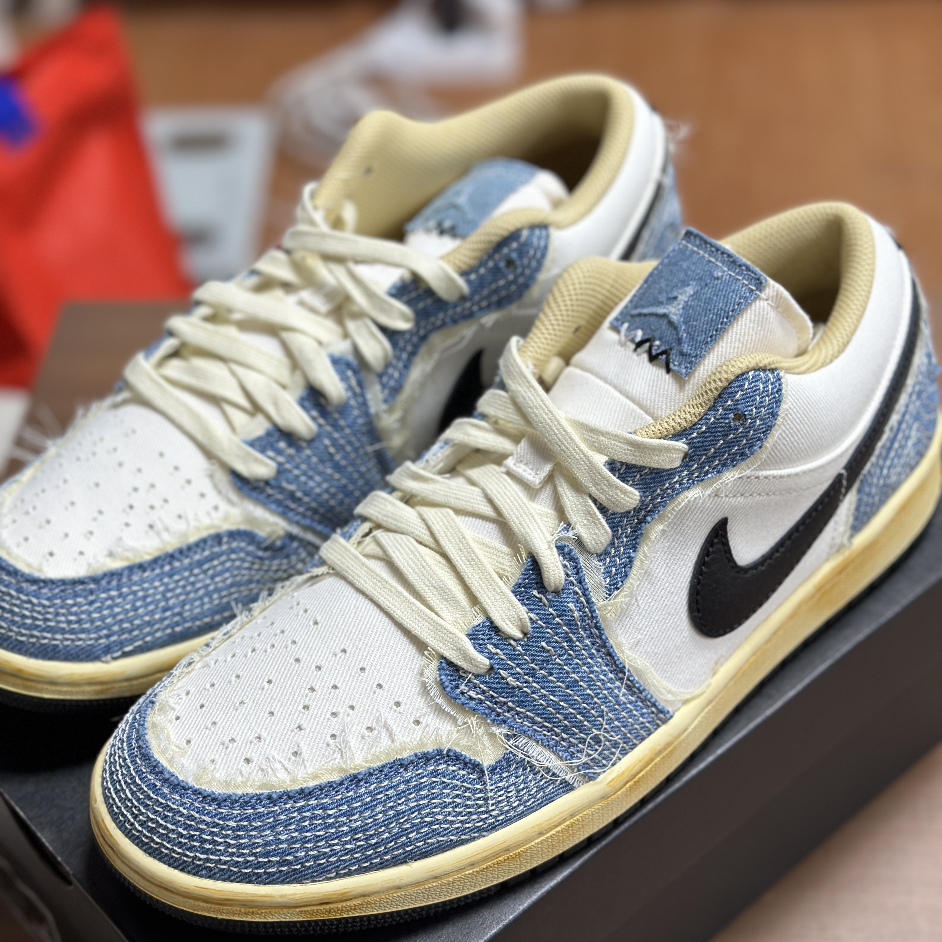 Jordan 1 Low World Make Japan 착용 스타일 - 1