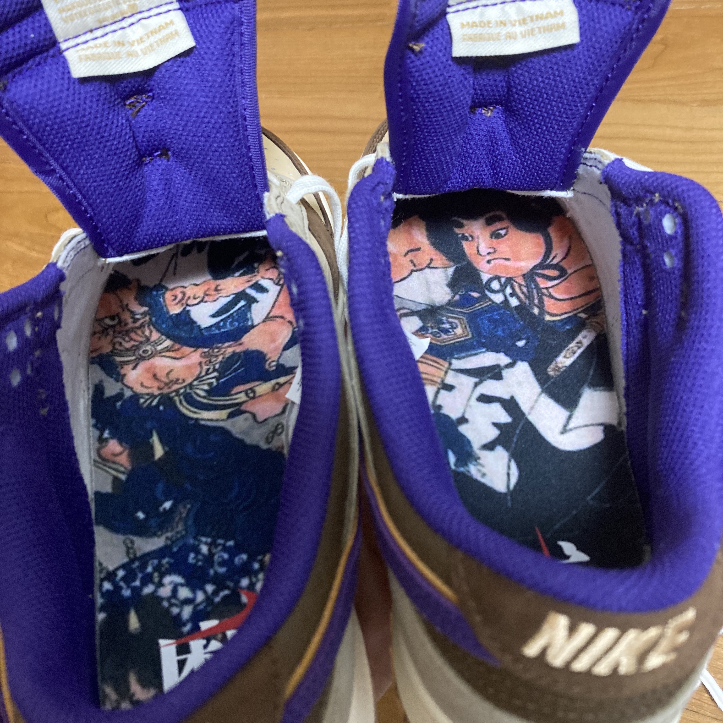 Nike Dunk Low White Onyx Court Purple, Nike ACG Convertible Pants Fusion Violet Black - Asia 착용 스타일 - 2