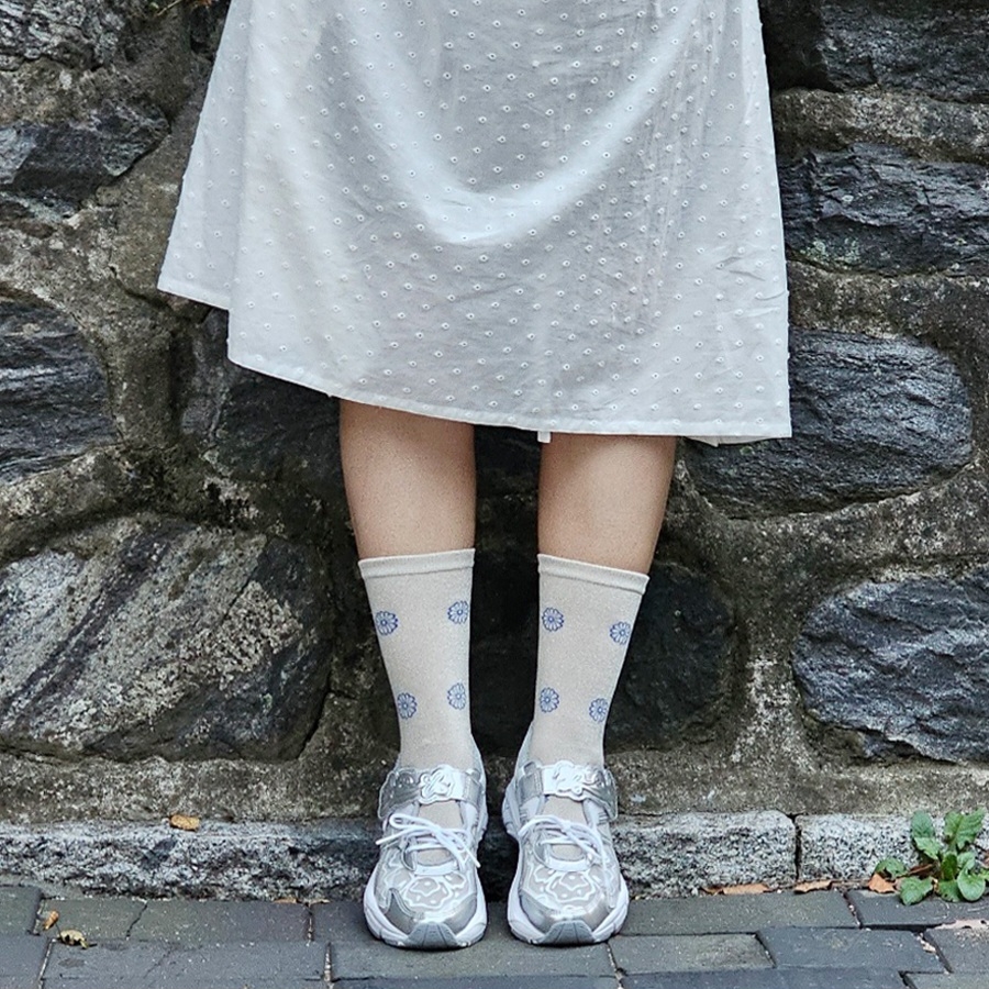 Asics x Cecilie Bahnsen GT-2160 White 착용 스타일 - 2