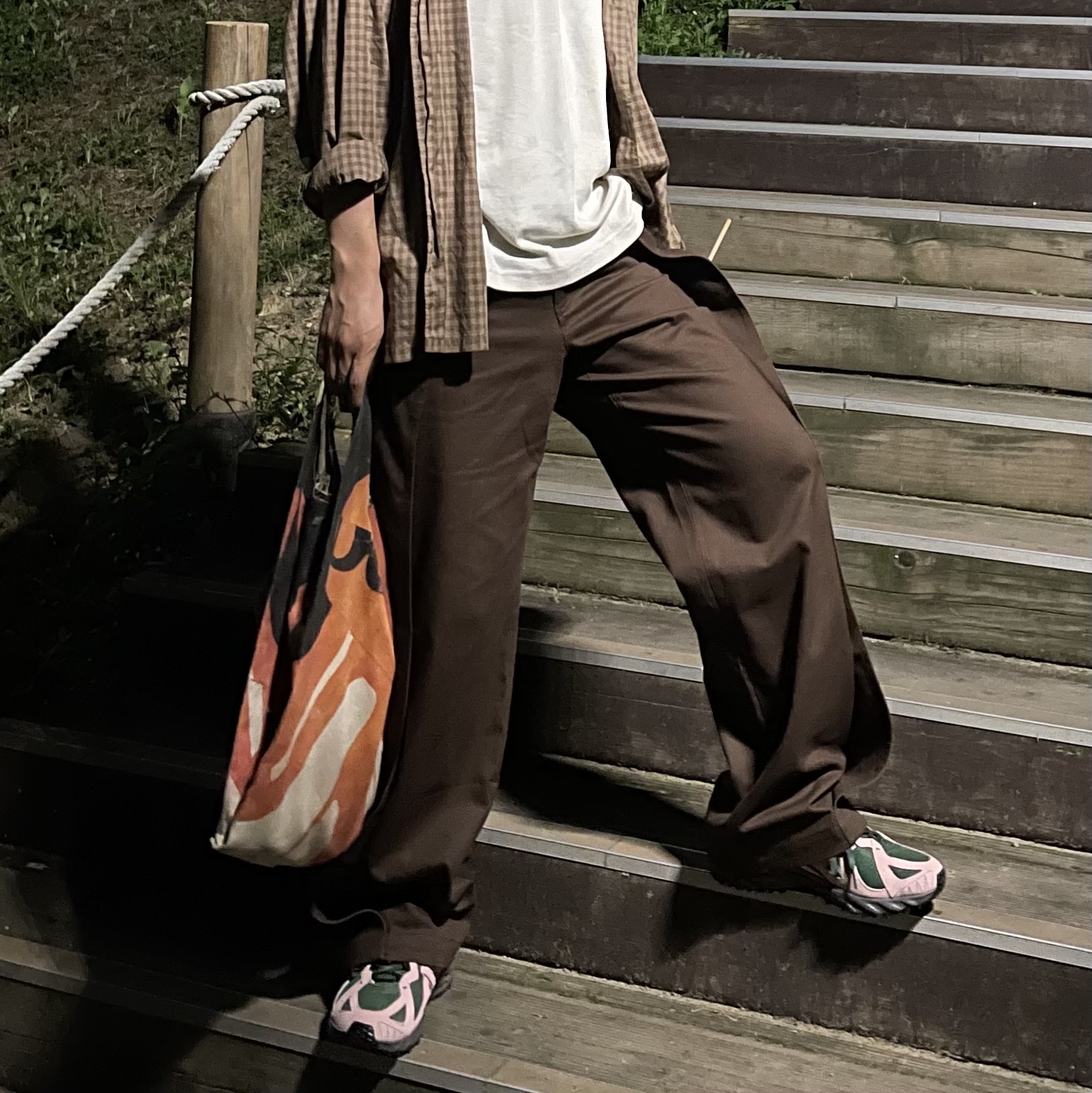 New Balance ML610T Pink Moon - D Standard 착용 스타일 - 4