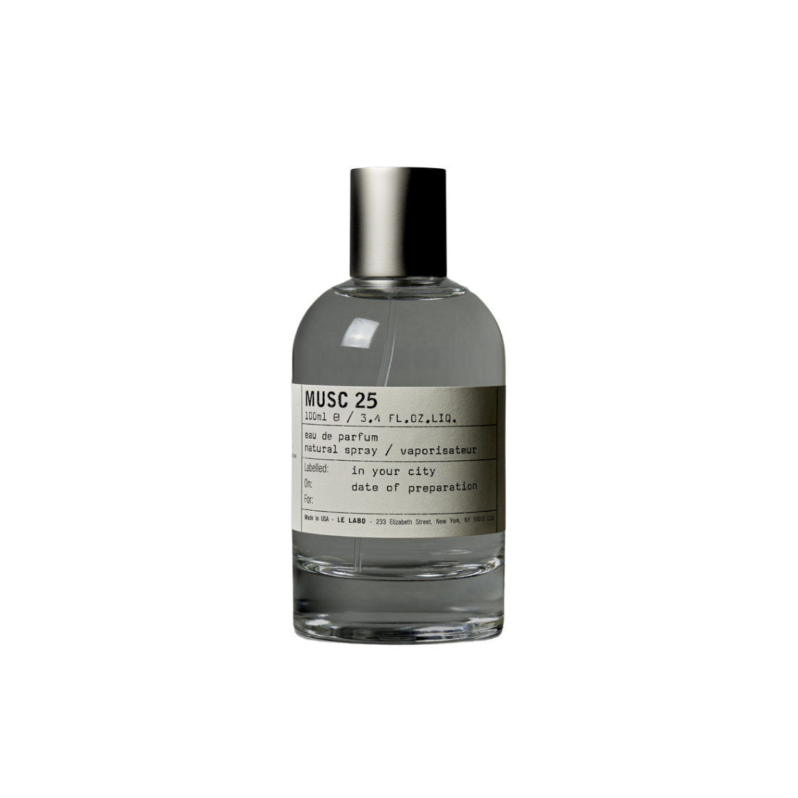 Le Labo Musc 25 Eau De Parfum 100ml (Korean Ver.) 상세 이미지 1