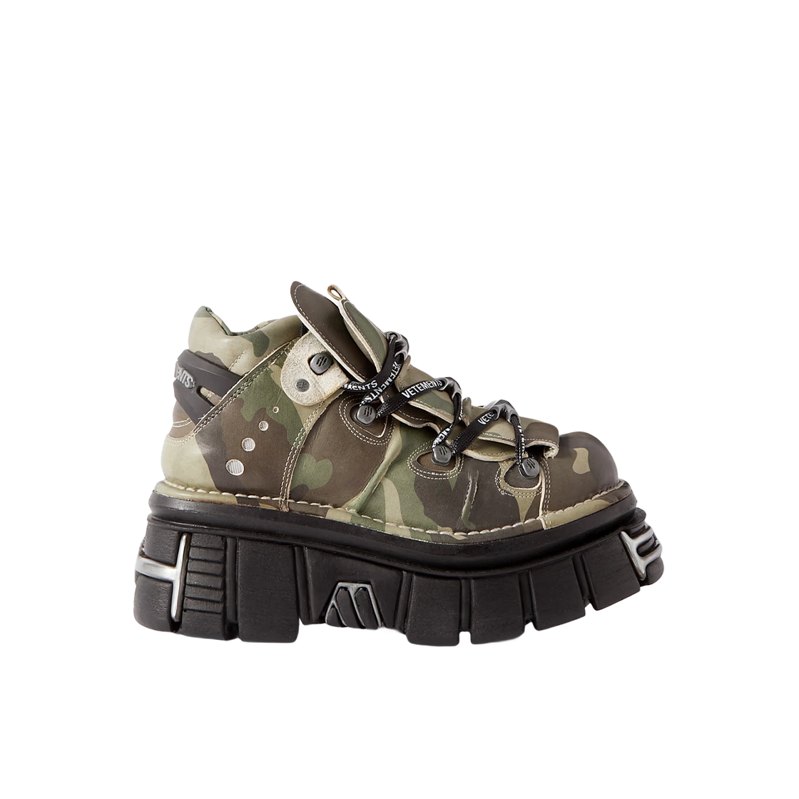 뉴 락 x 베트멍 플랫폼 스니커즈 카모플라쥬(New Rock x Vetements Platform Sneakers Camouflage)