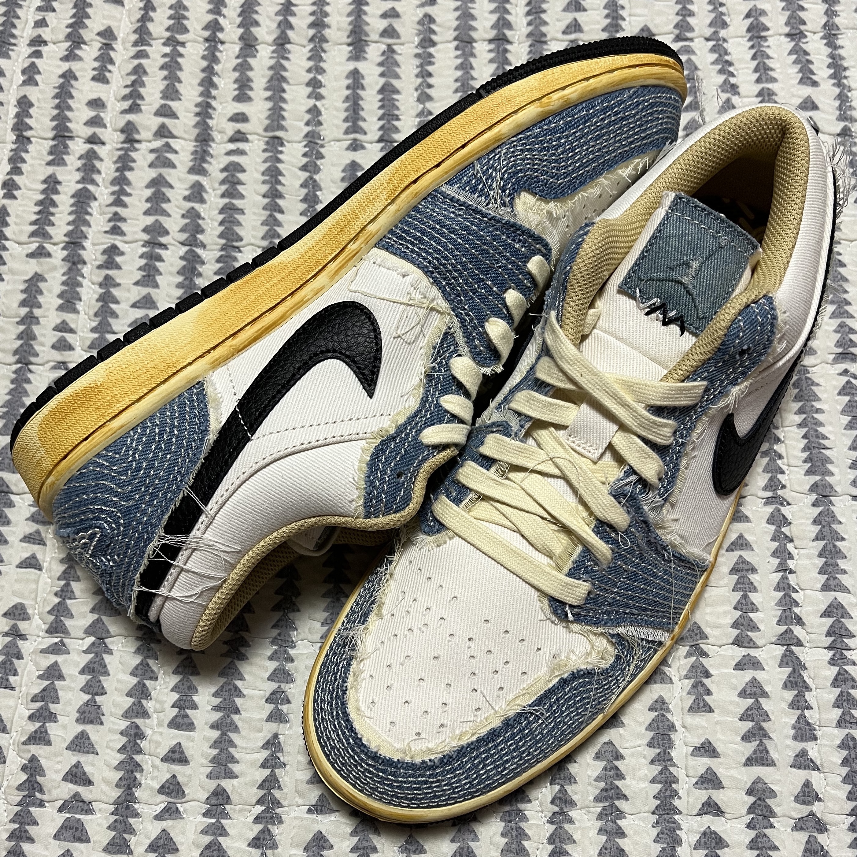 Jordan 1 Low World Make Japan 착용 스타일 - 2