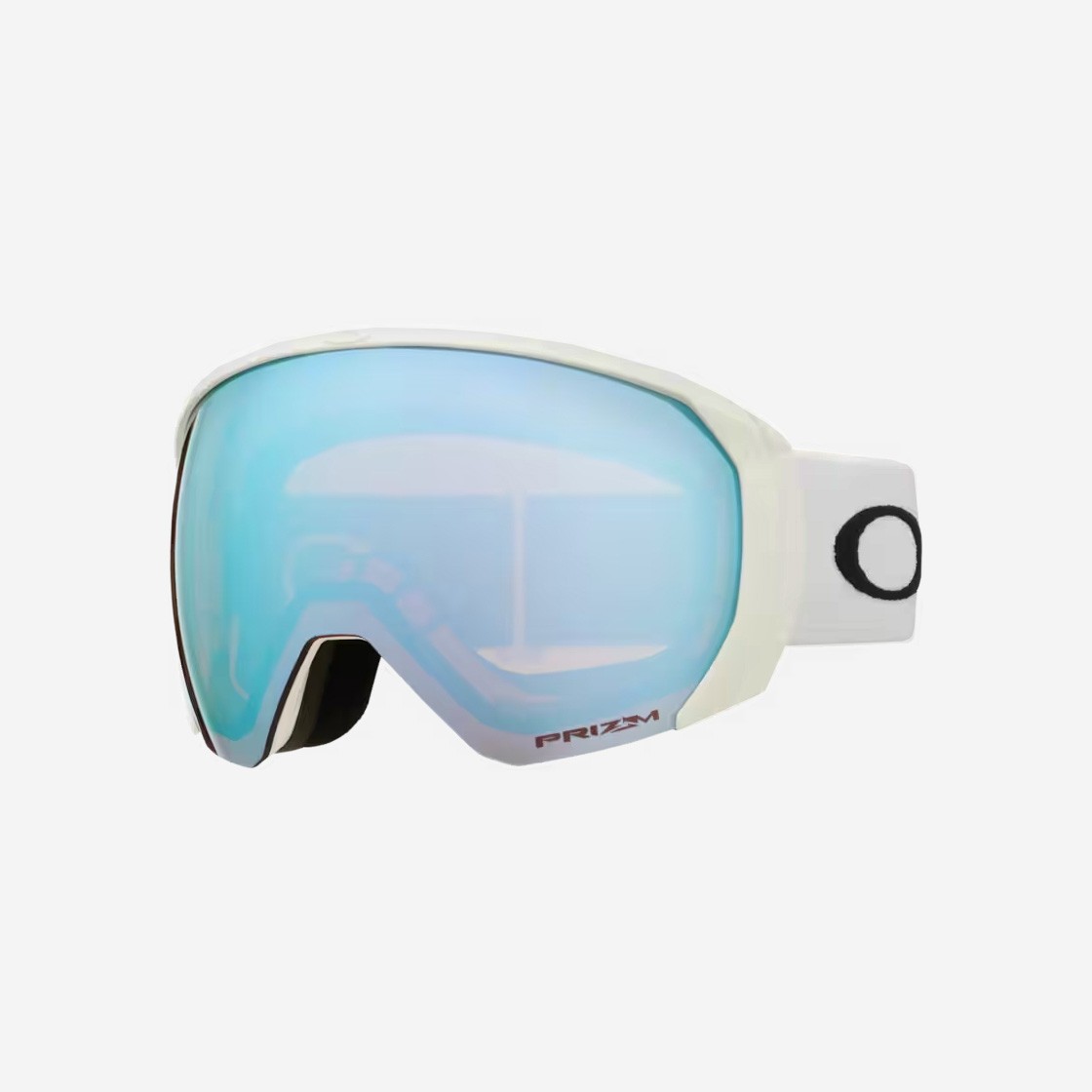 Oakley Flight Path Large Snow Goggles Prizm Snow Sapphire Iridium Lenses Matte White Strap Wide Universal Fit 상세 이미지 2