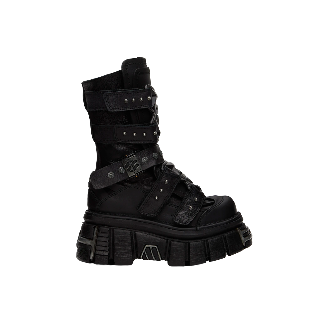 뉴 락 x 베트멍 에디션 게이머 부츠 블랙(New Rock x Vetements Edition Gamer Boots Black) - 1