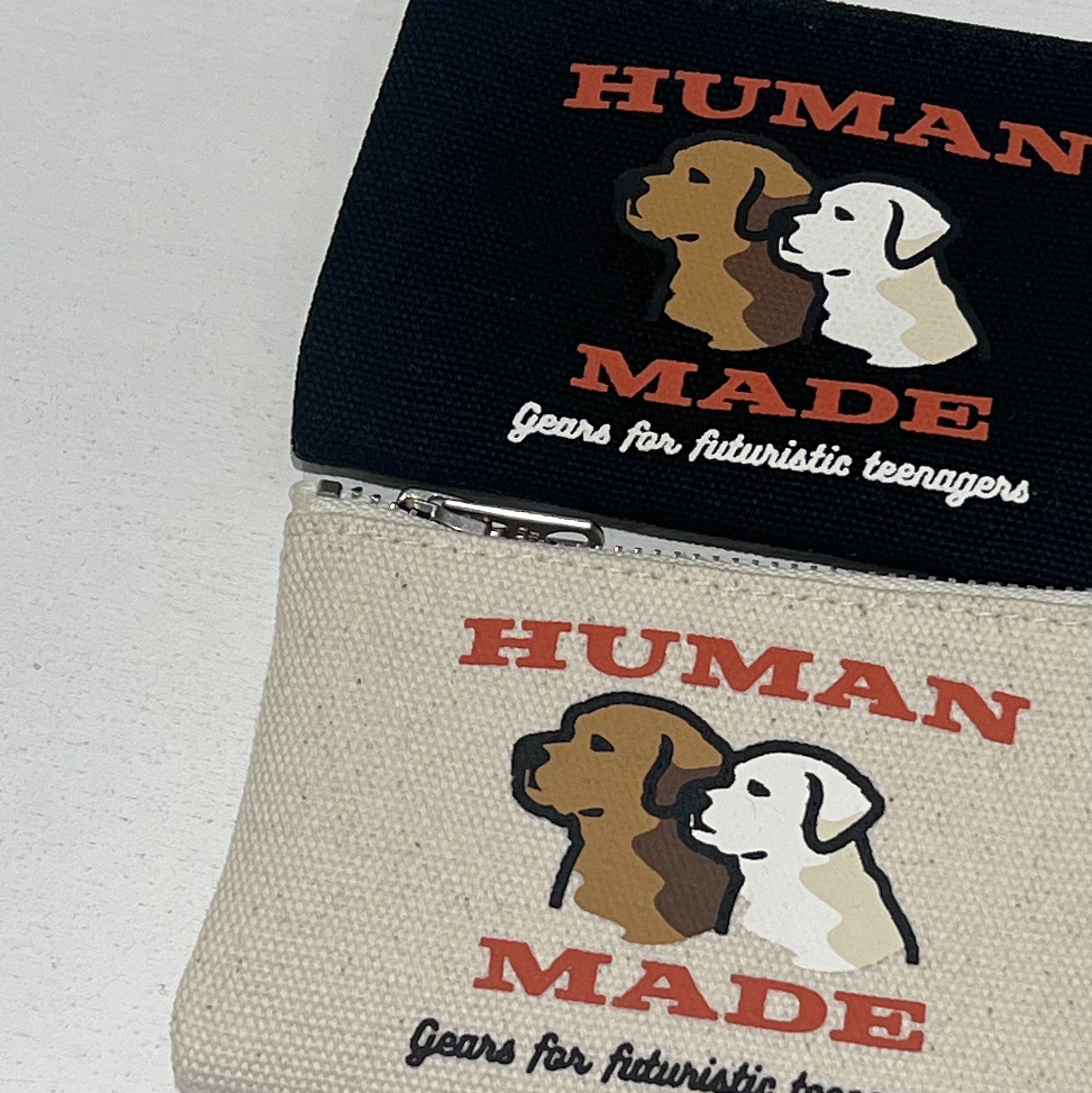 Human Made Card Case Black, Human Made Card Case White 착용 스타일