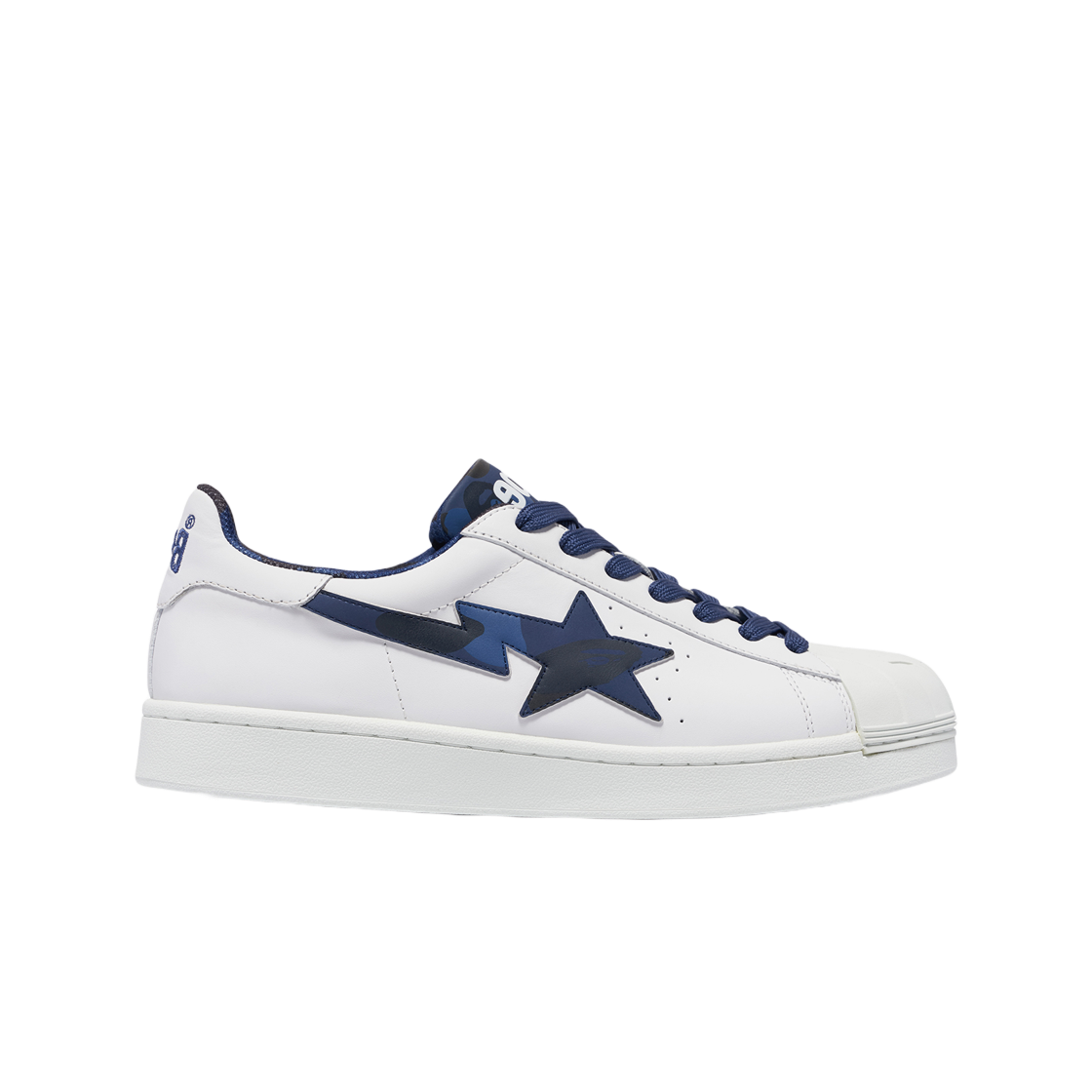 베이프 스컬 스타 화이트(BAPE Skull Sta White) - 1