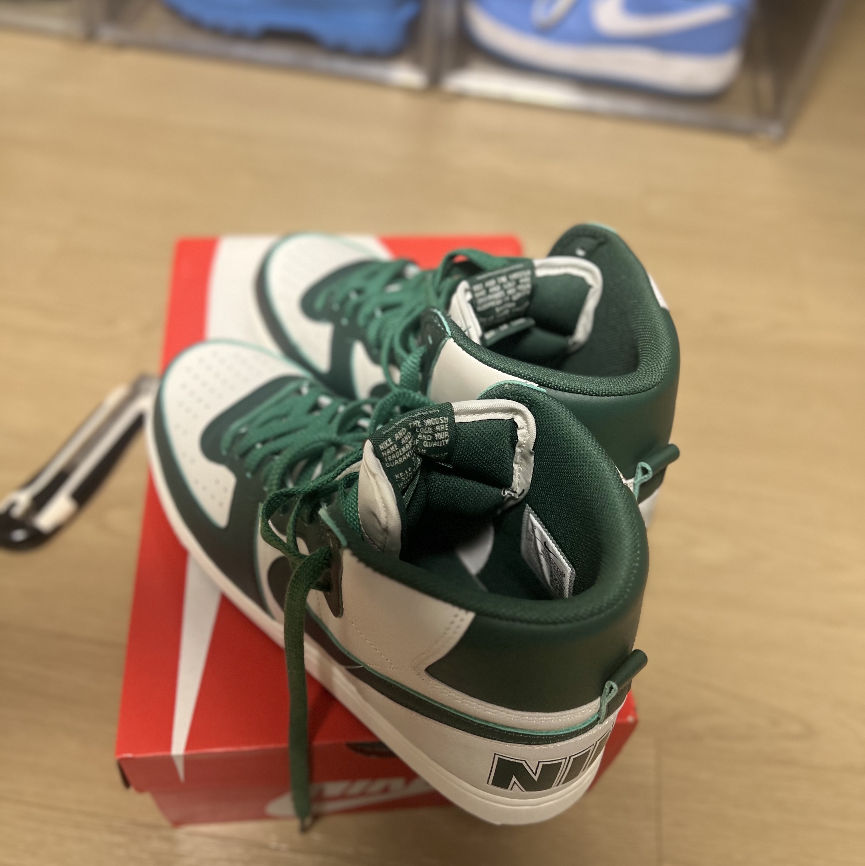 Nike Terminator High Noble Green 착용 스타일