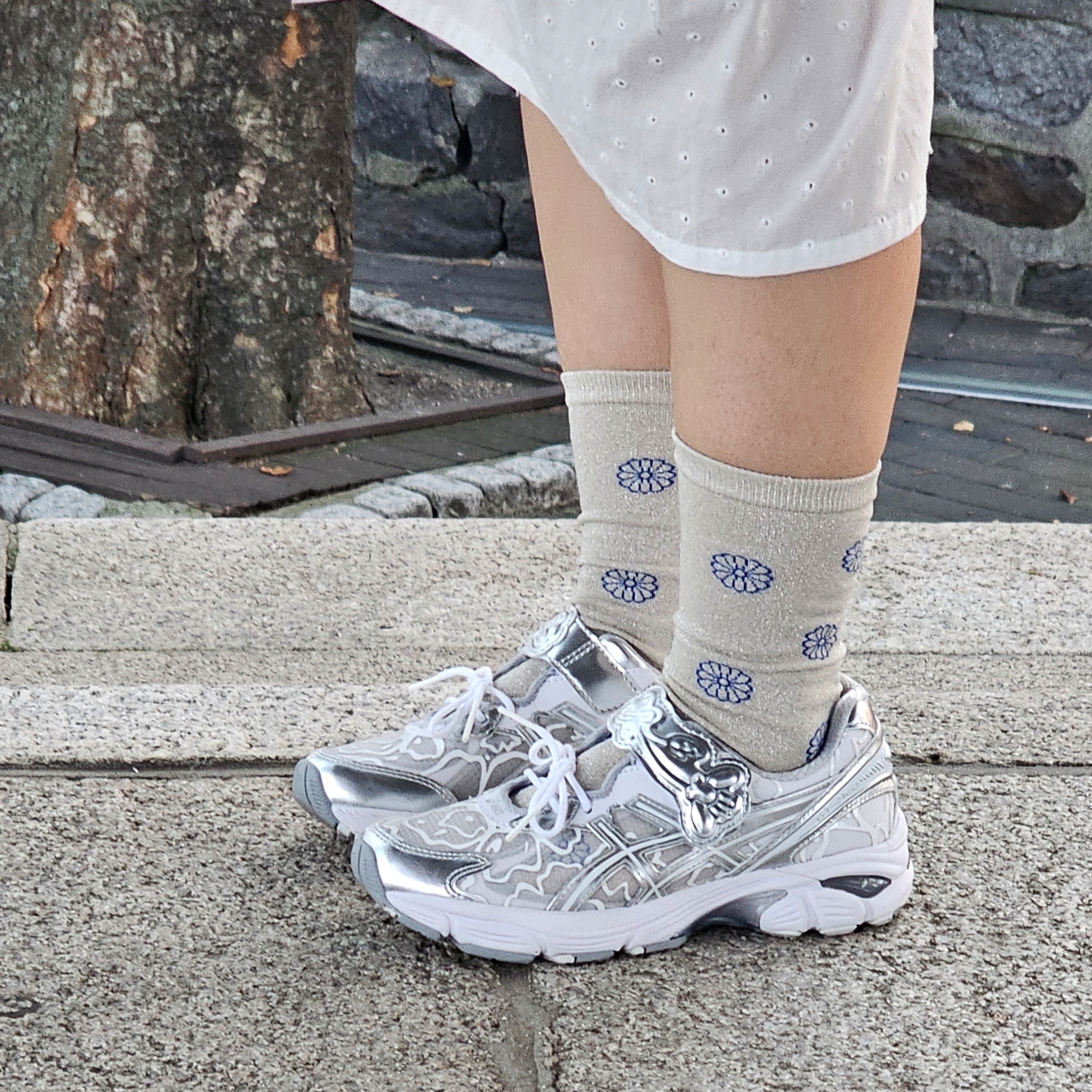 Asics x Cecilie Bahnsen GT-2160 White 착용 스타일 - 3