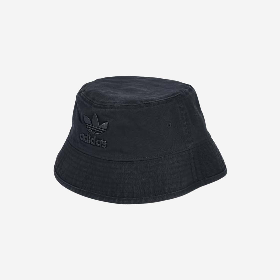 Adidas Adicolor Classic Stonewashed Bucket Hat Black 상세 이미지 1