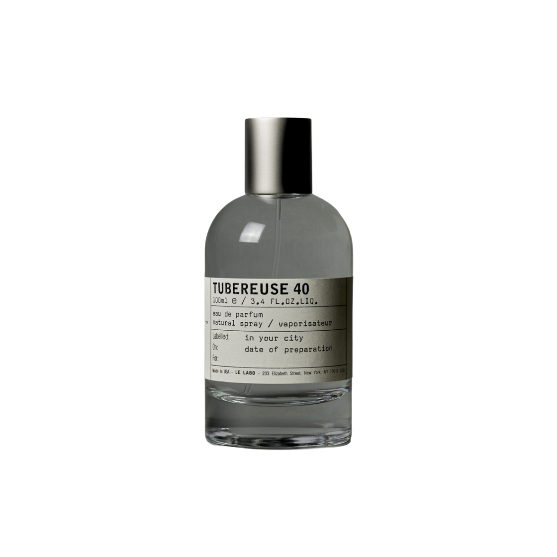 Le Labo Tubereuse 40 Eau De Parfum 100ml (Korean Ver.) 상세 이미지 1