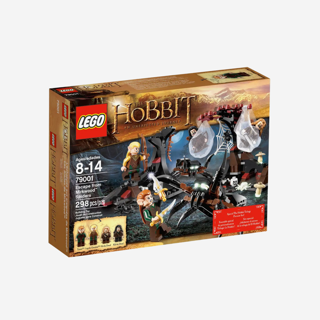 레고 호빗 어둠의 숲 스파이더 탈출 작전(Lego Hobbit Escape from Mirkwood Spiders) - 2