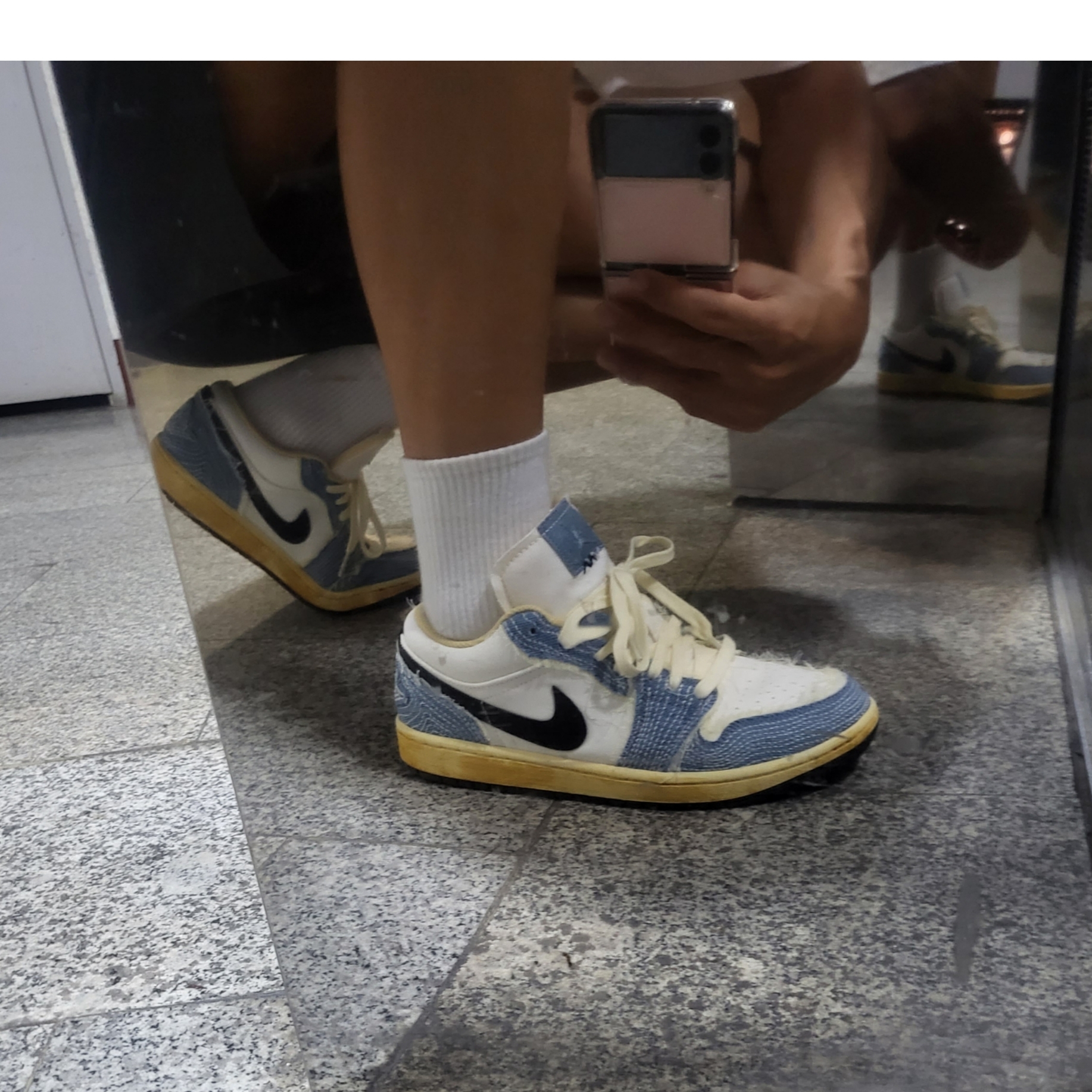 Jordan 1 Low World Make Japan 착용 스타일 - 2