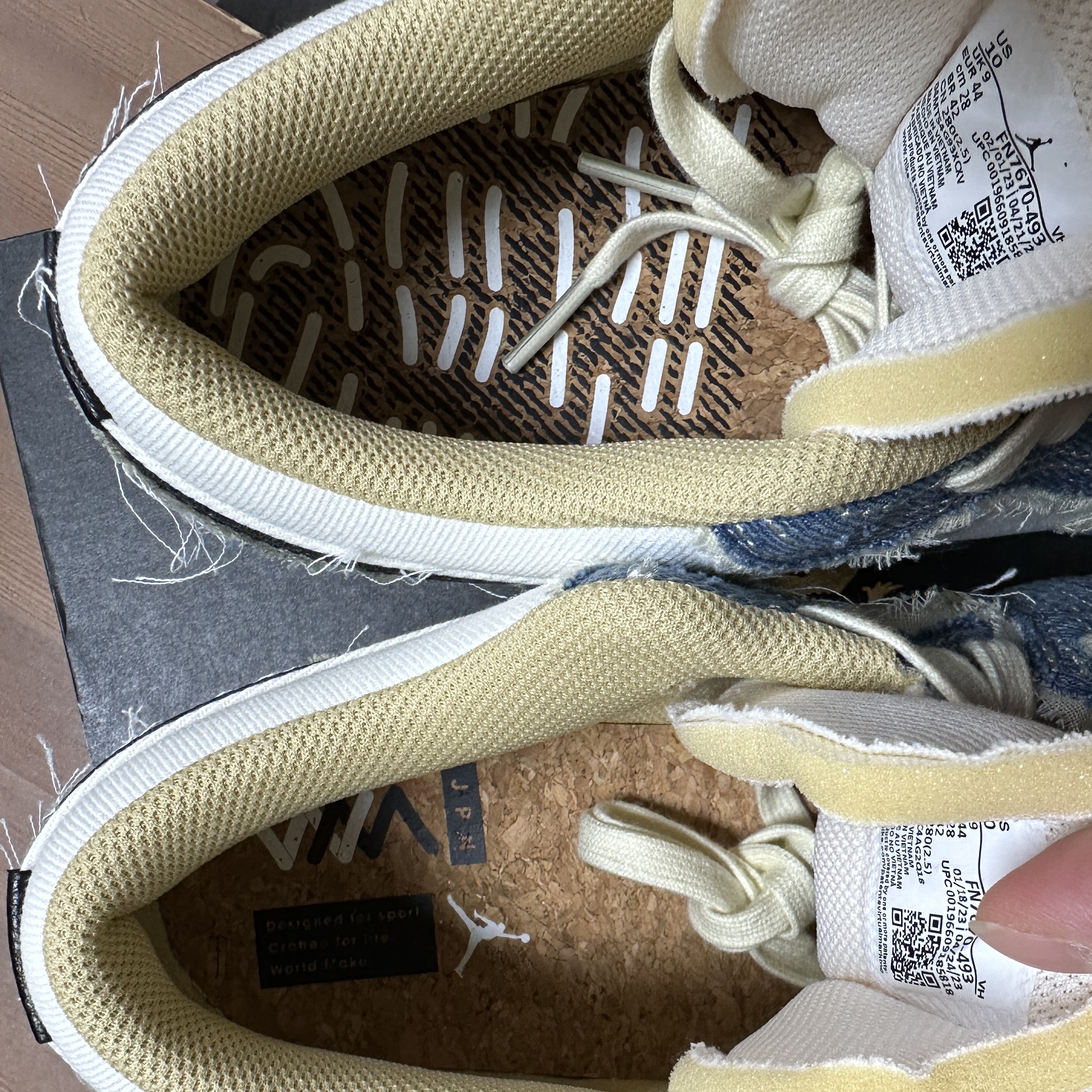 Jordan 1 Low World Make Japan 착용 스타일 - 5