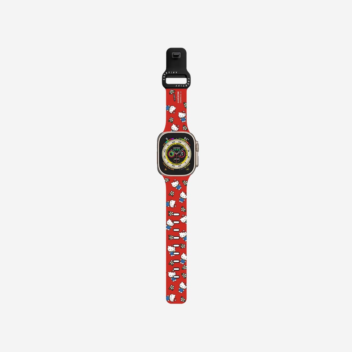 Casetify x Hello Kitty Flower Watch Band Black 상세 이미지 1