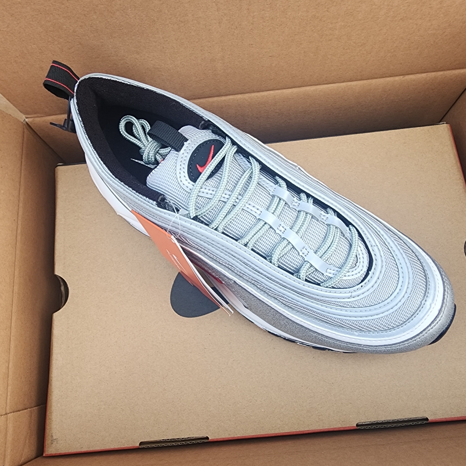 Nike Air Max 97 OG Silver Bullet 2022 착용 스타일 - 2
