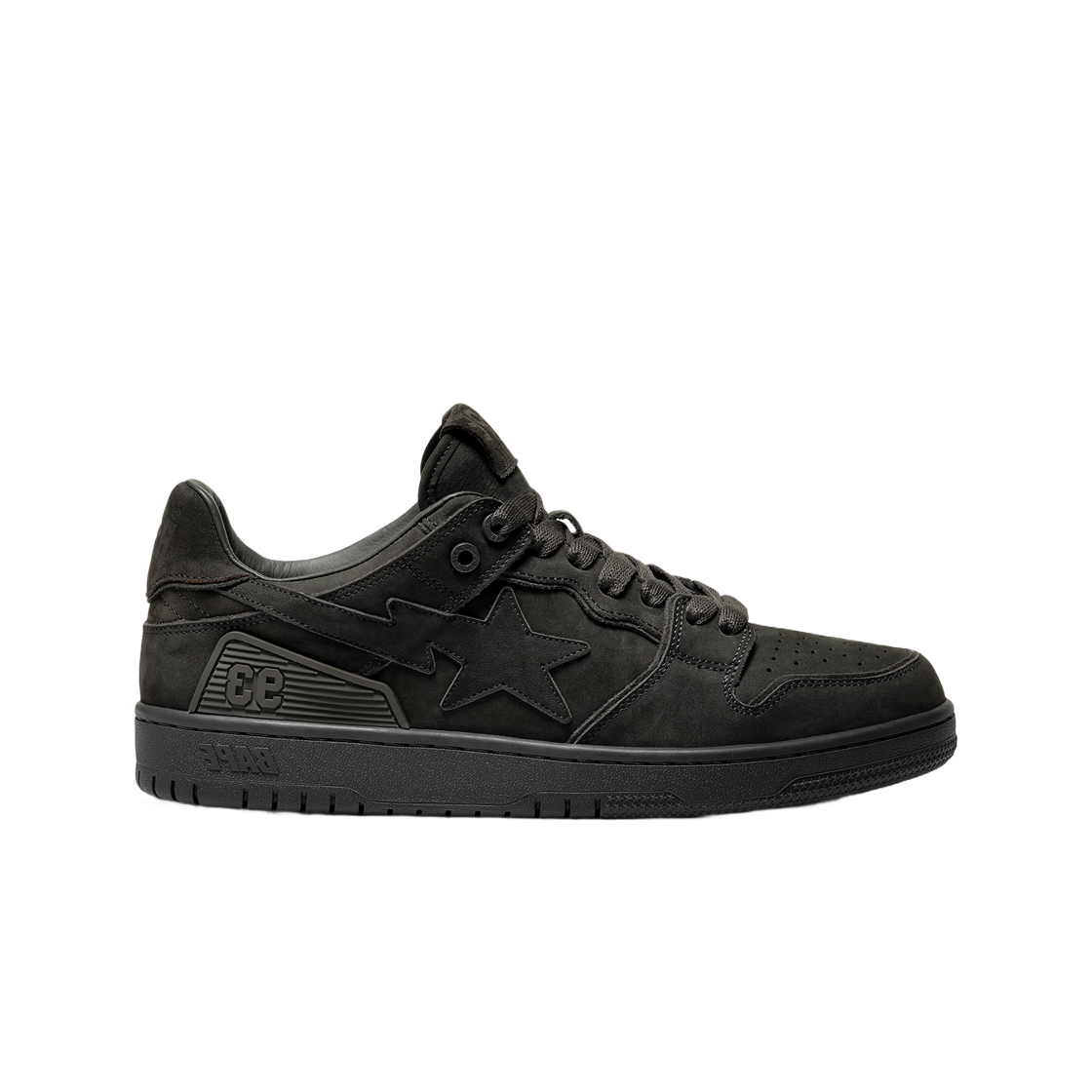 (W) 베이프 베이프 스케이트 스타 #9 스니커즈 그레이((W) BAPE Bape Sk8 Sta #9 Sneakers Grey) - 1