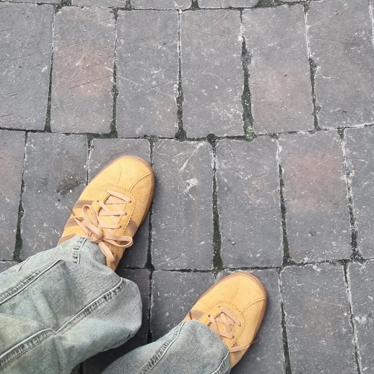 Adidas Tobacco Gruen Mesa Brown Desert 착용 스타일
