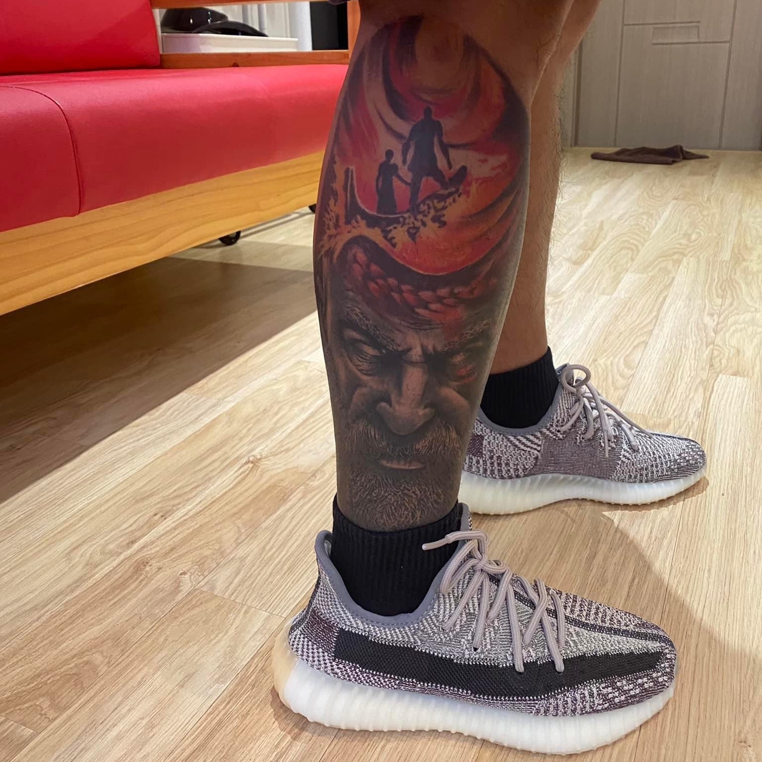 Adidas Yeezy Boost 350 V2 Zyon 착용 스타일