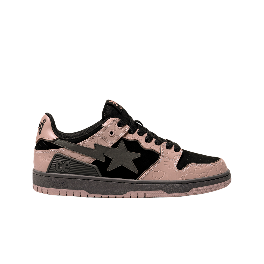 베이프 스케이트 스타 스니커즈 핑크(BAPE Sk8 Sta Sneakers Pink) - 1