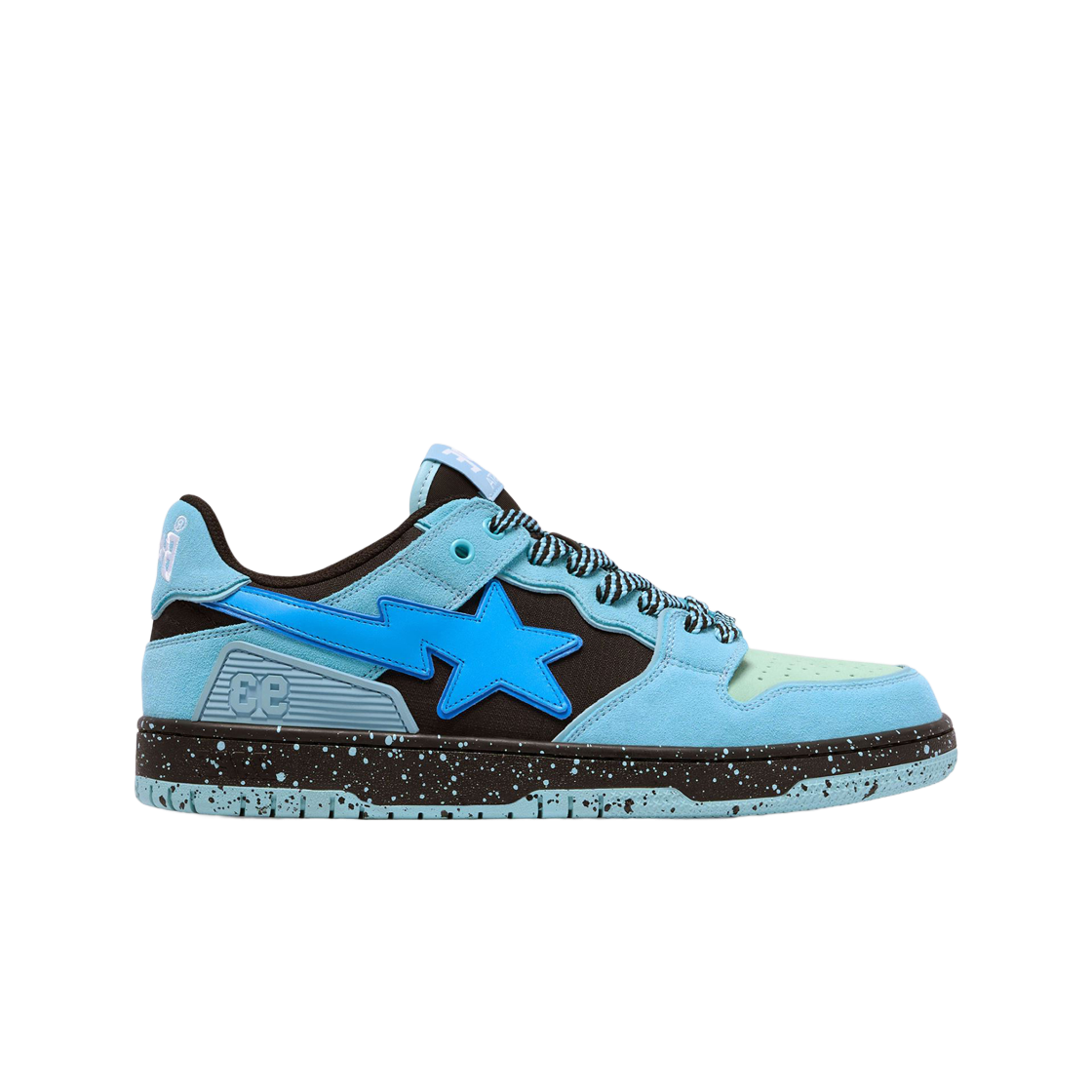 베이프 베이프 스케이트 스타 #6 블루(BAPE Bape Sk8 Sta #6 Blue) - 1