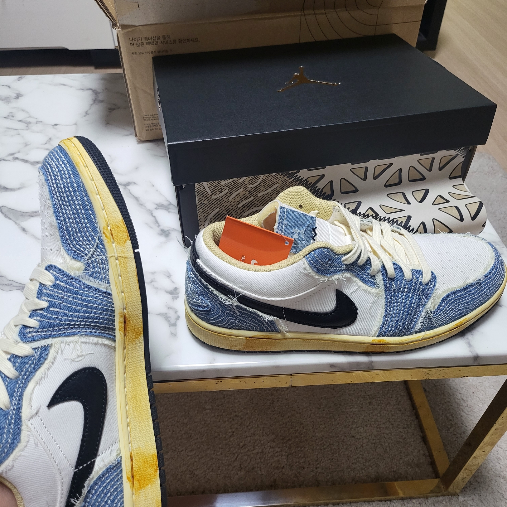 Jordan 1 Low World Make Japan 착용 스타일