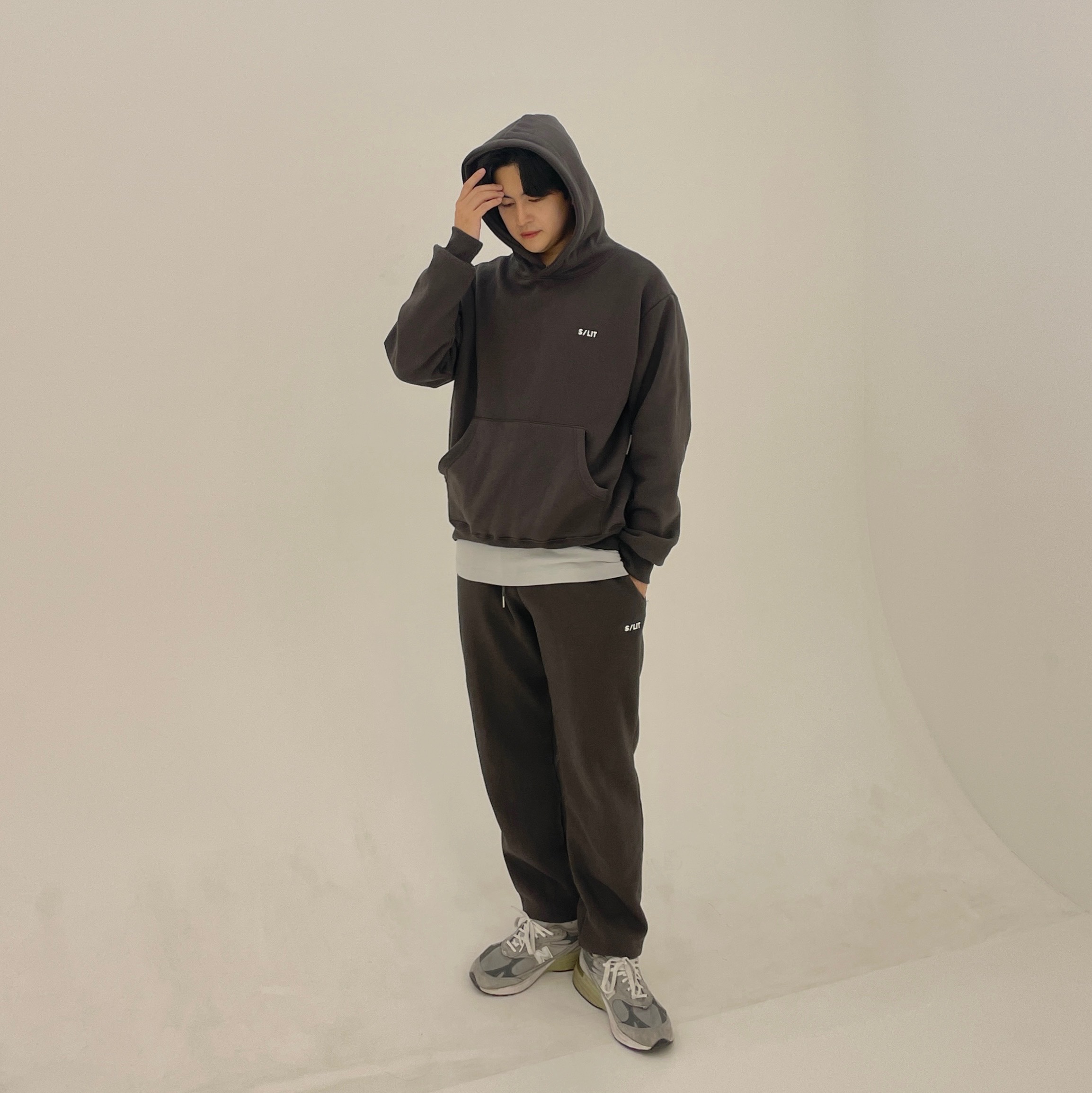 New Balance 993 Made in USA Grey - D Standard 착용 스타일