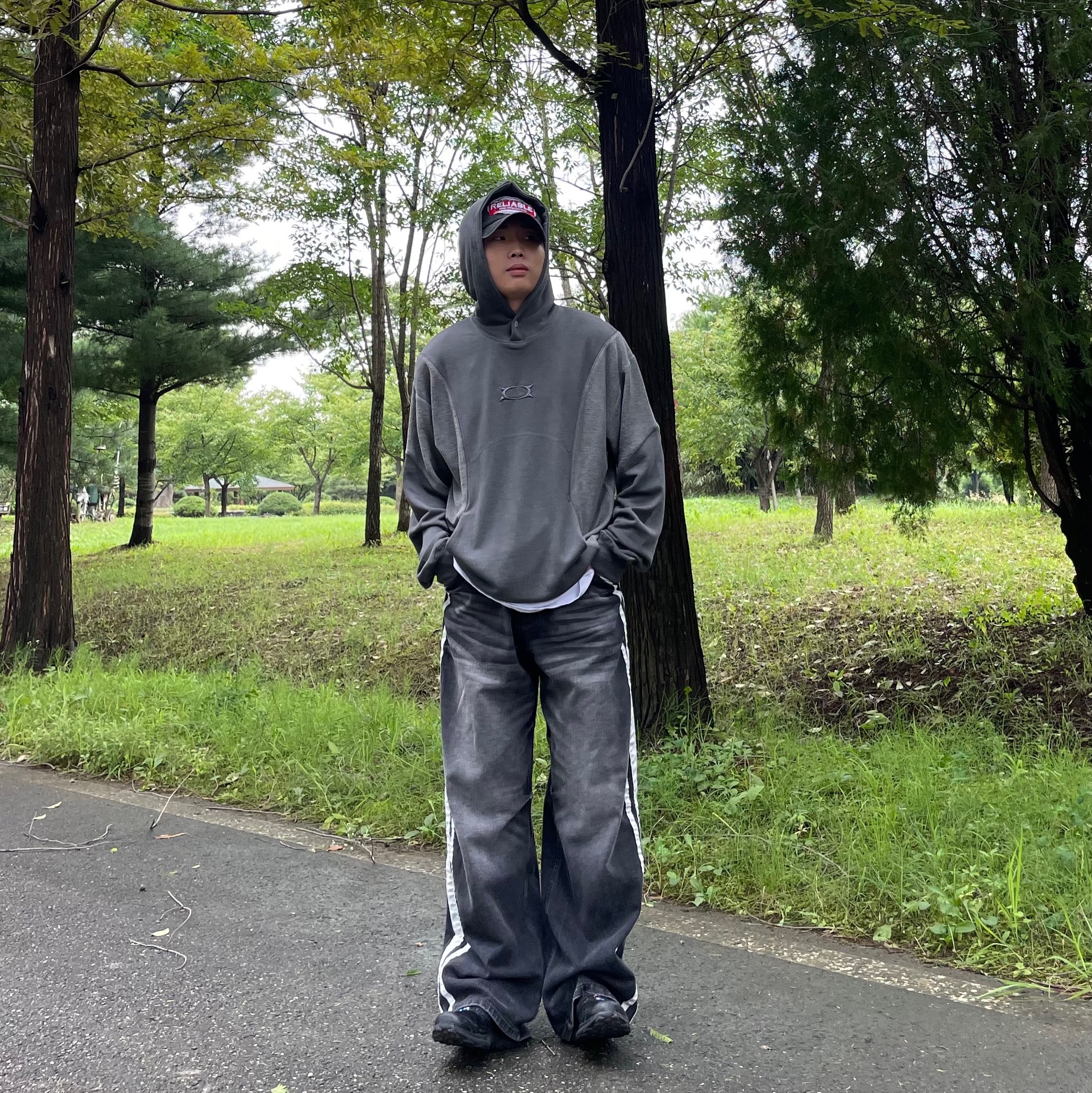 Salomon XT-6 ADV Black 착용 스타일 - 3