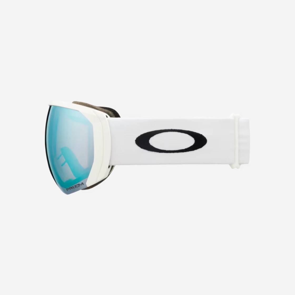 Oakley Flight Path Large Snow Goggles Prizm Snow Sapphire Iridium Lenses Matte White Strap Wide Universal Fit 상세 이미지 3