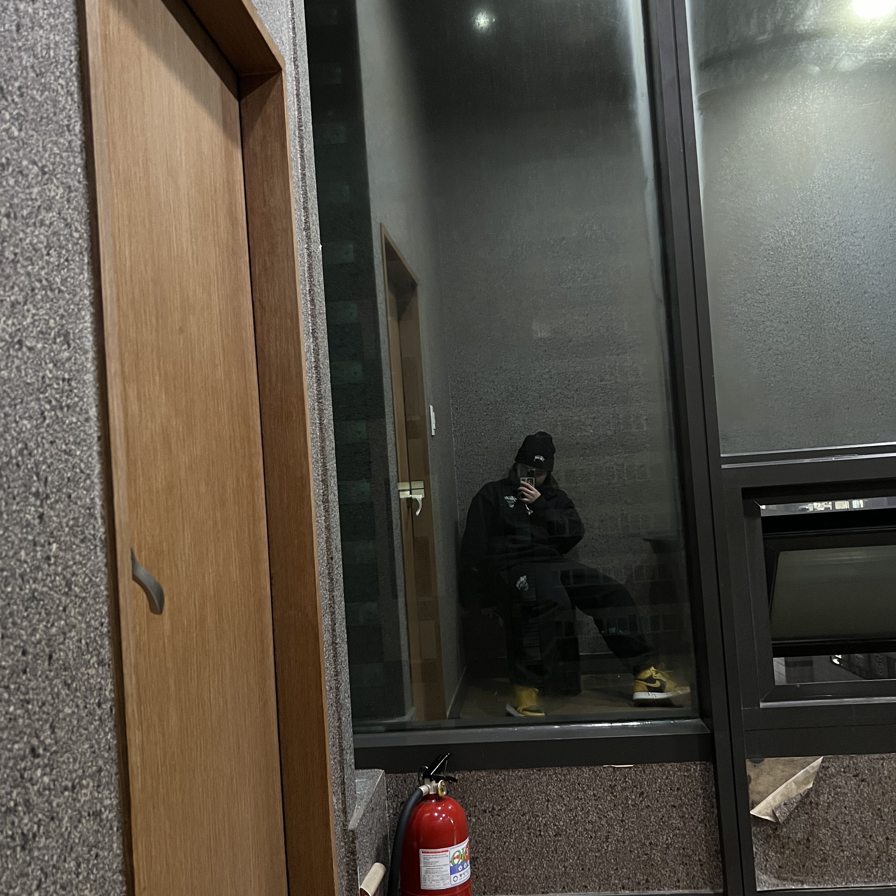 Nike x Stussy NRG ZR Fleece Crewneck Black - US/EU, Nike x Stussy NRG ZR Fleece Pants Black - US/EU 착용 스타일 - 1