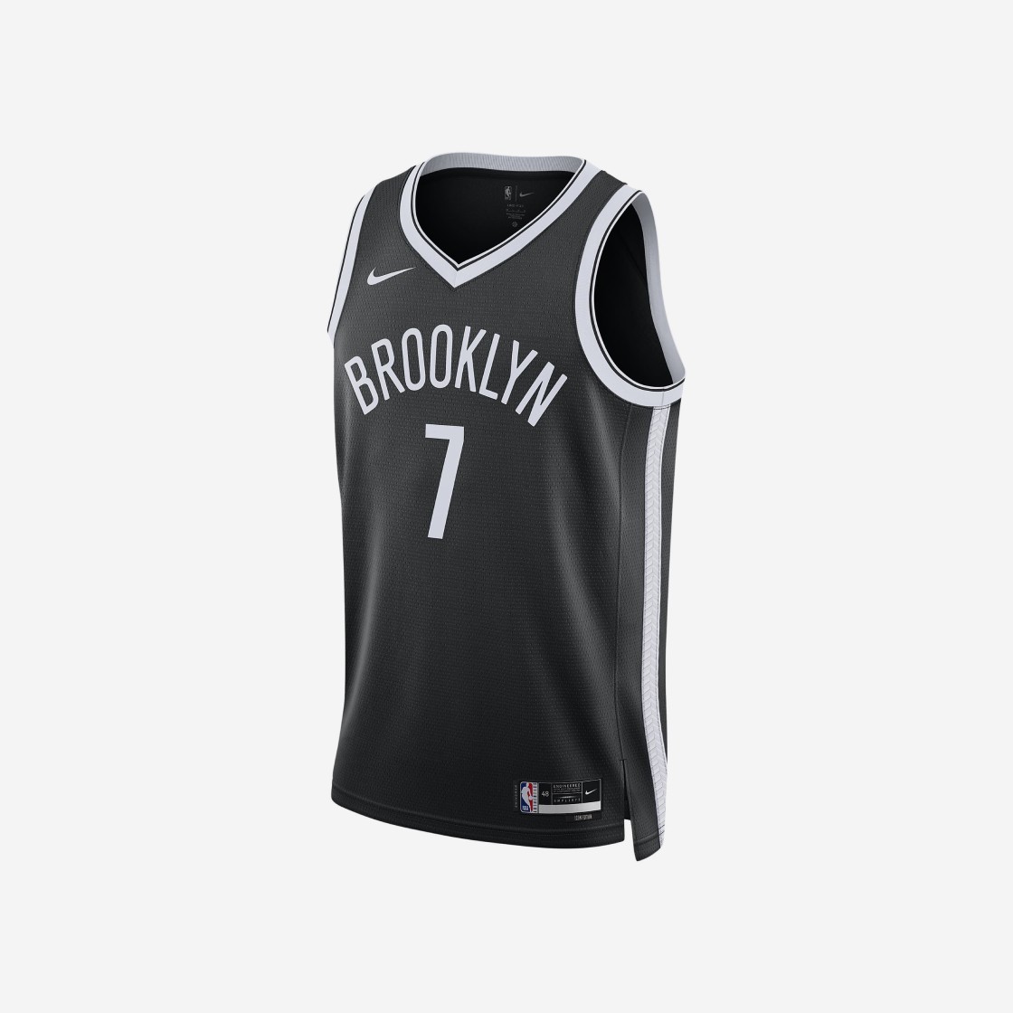 Nike Kevin Durant Brooklyn Nets Icon Edition 2022/23 NBA Swingman Jersey Black 상세 이미지 1