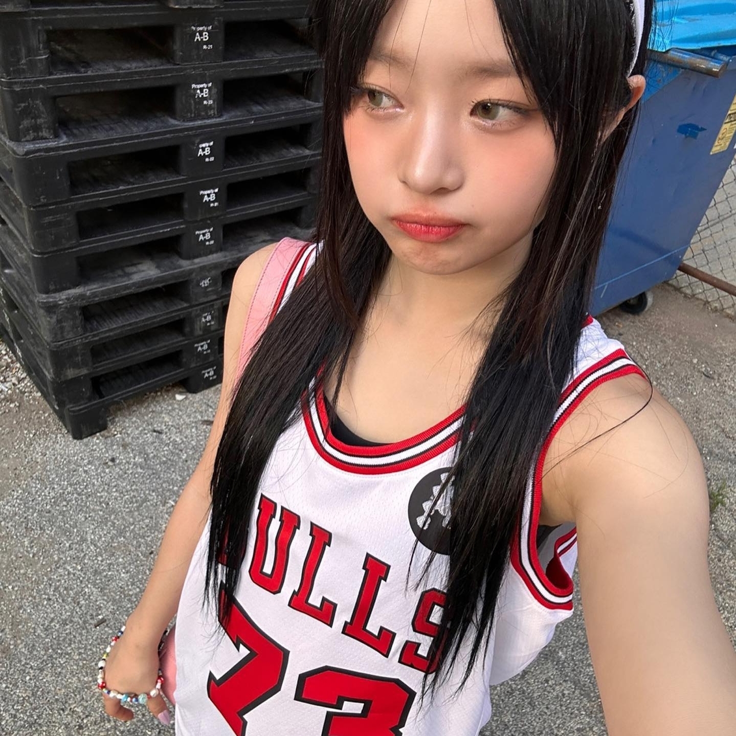 Jordan 1 Retro High OG Chicago 2022, Nike Chicago Bulls Swingman Custom Jersey - Icon Edition 착용 스타일 - 3