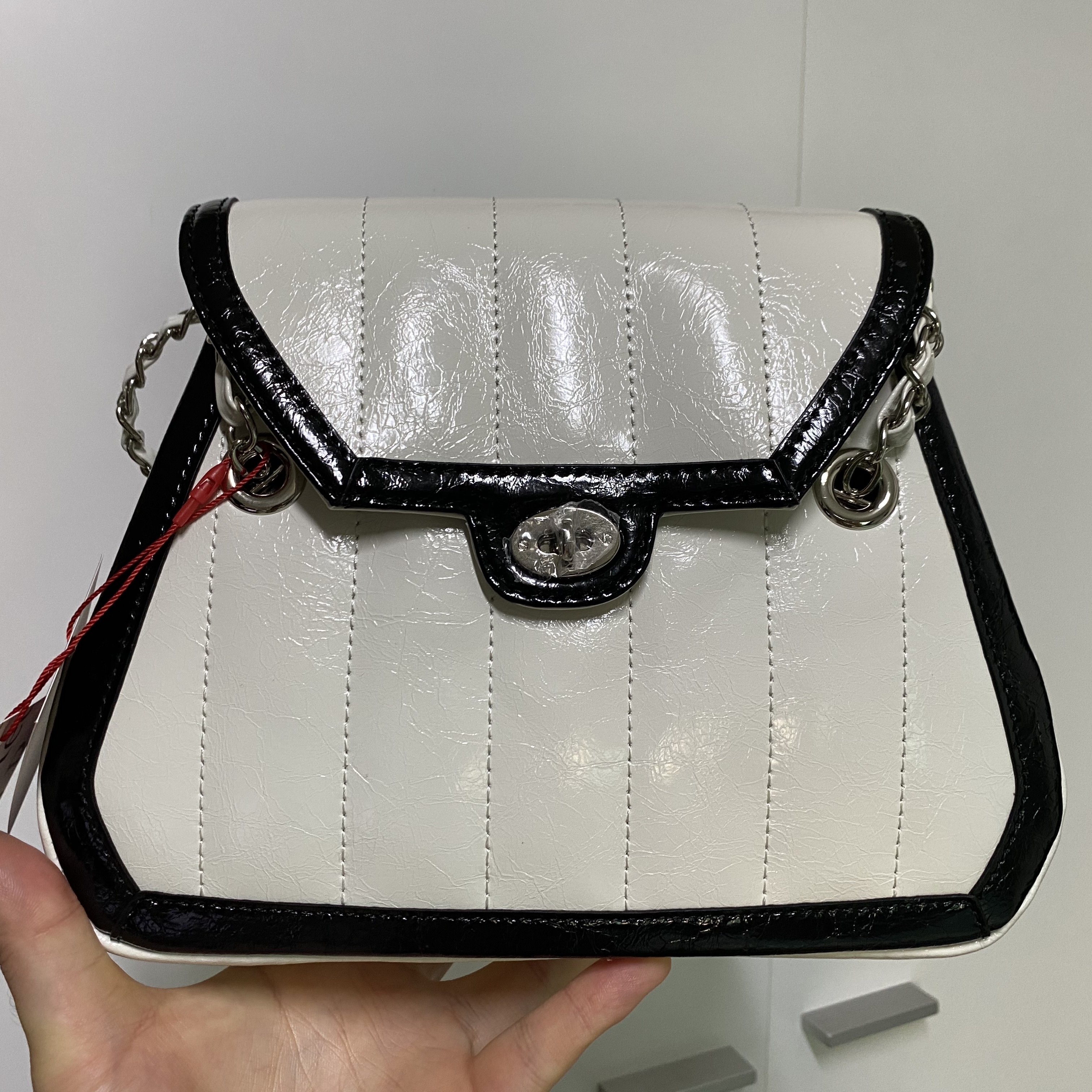Cardinal Red Owl-Ro Bag Gloss Mix 착용 스타일