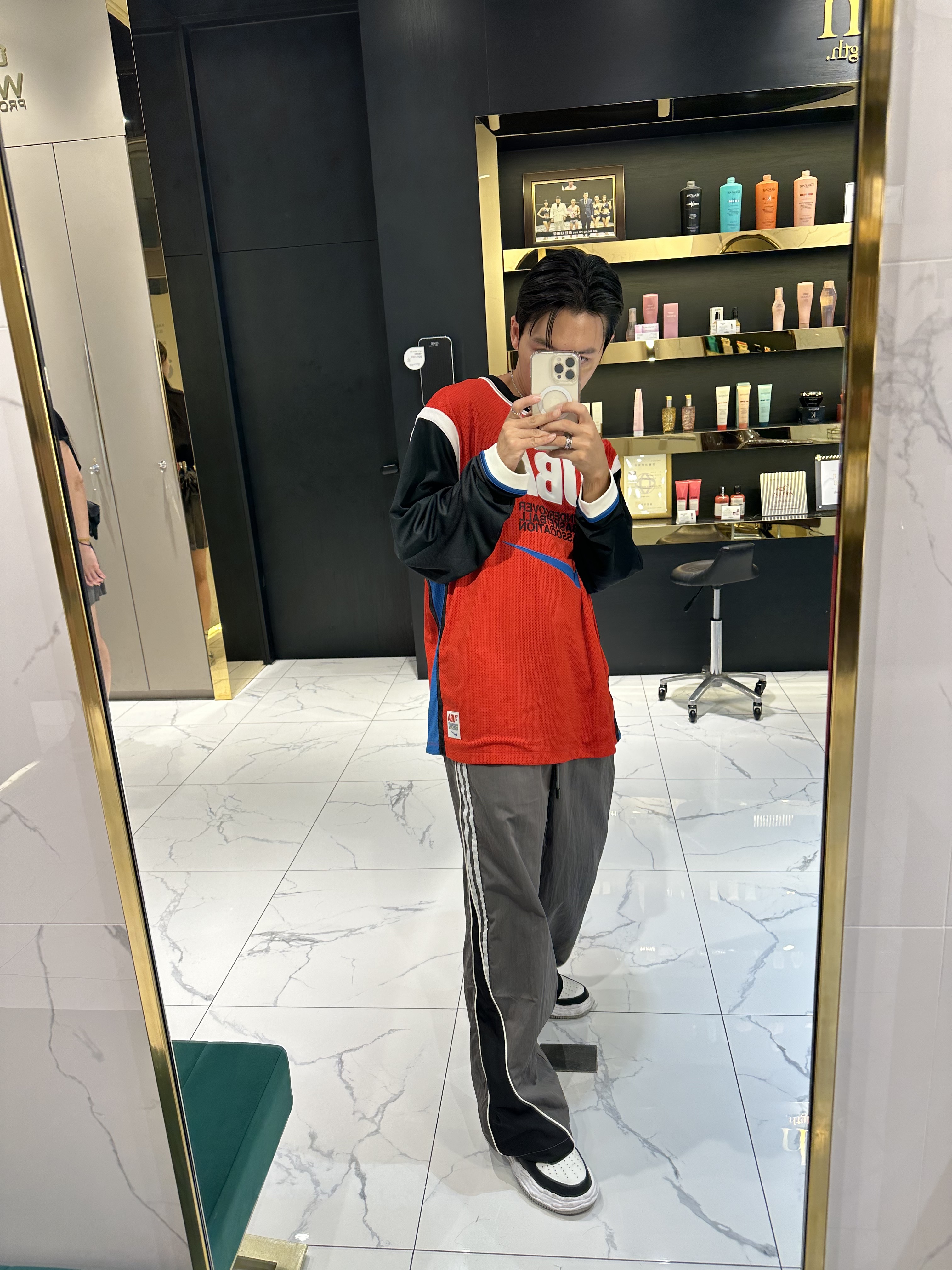 Nike x Undercover NRG Long Sleeve Shooting Top Red Black - US/EU, Maison Mihara Yasuhiro Wayne OG Sole Leather Low-top Sneakers Black White 착용 스타일