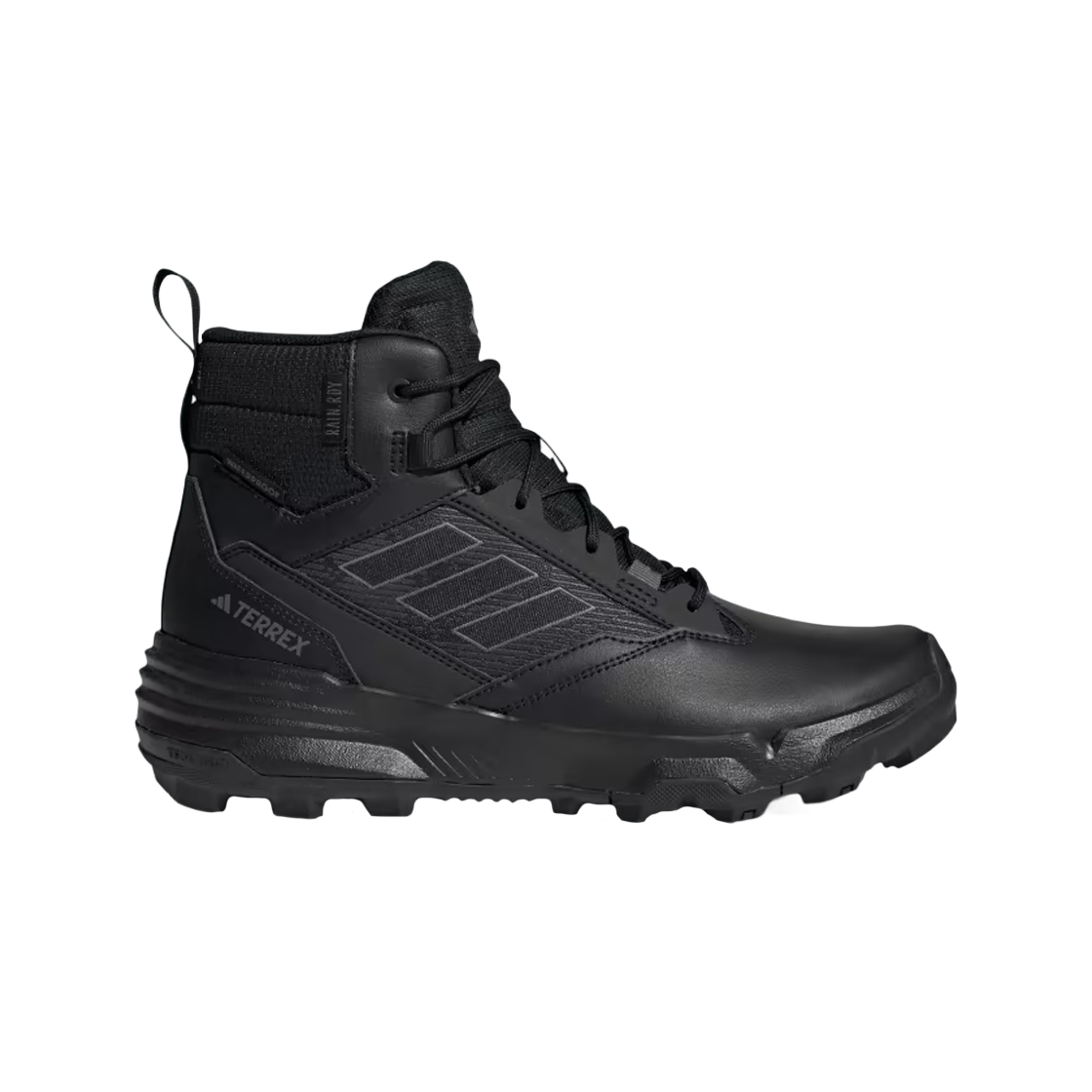 아디다스 테렉스 유니티 레더 미드 레인 레디 코어 블랙(Adidas Terrex Unity Leather Mid Rain Ready Core Black) - 1