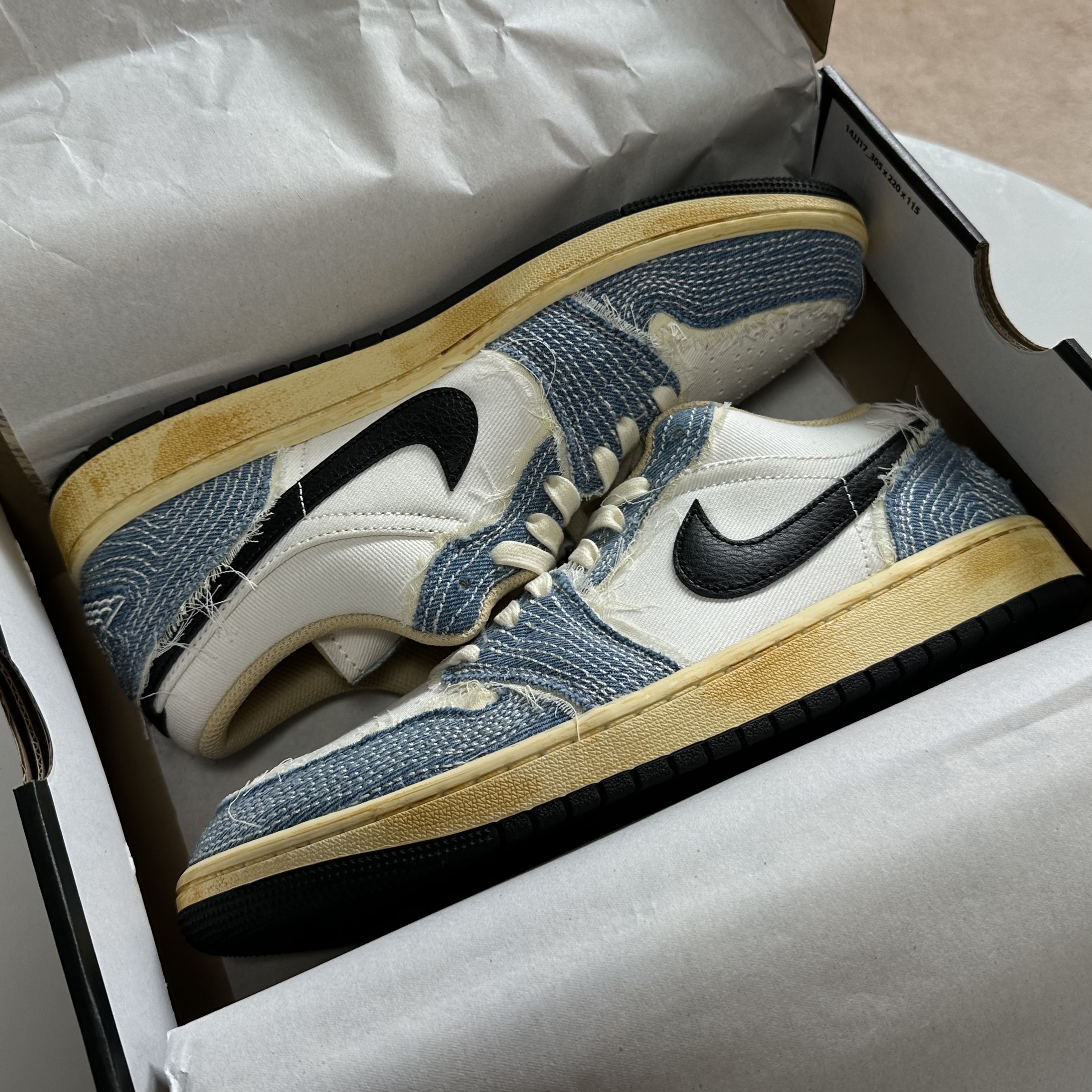 Jordan 1 Low World Make Japan 착용 스타일 - 2