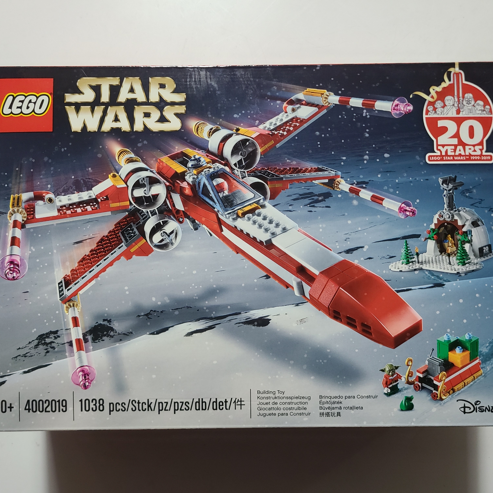 Lego Star Wars Christmas X-Wing 착용 스타일 - 1