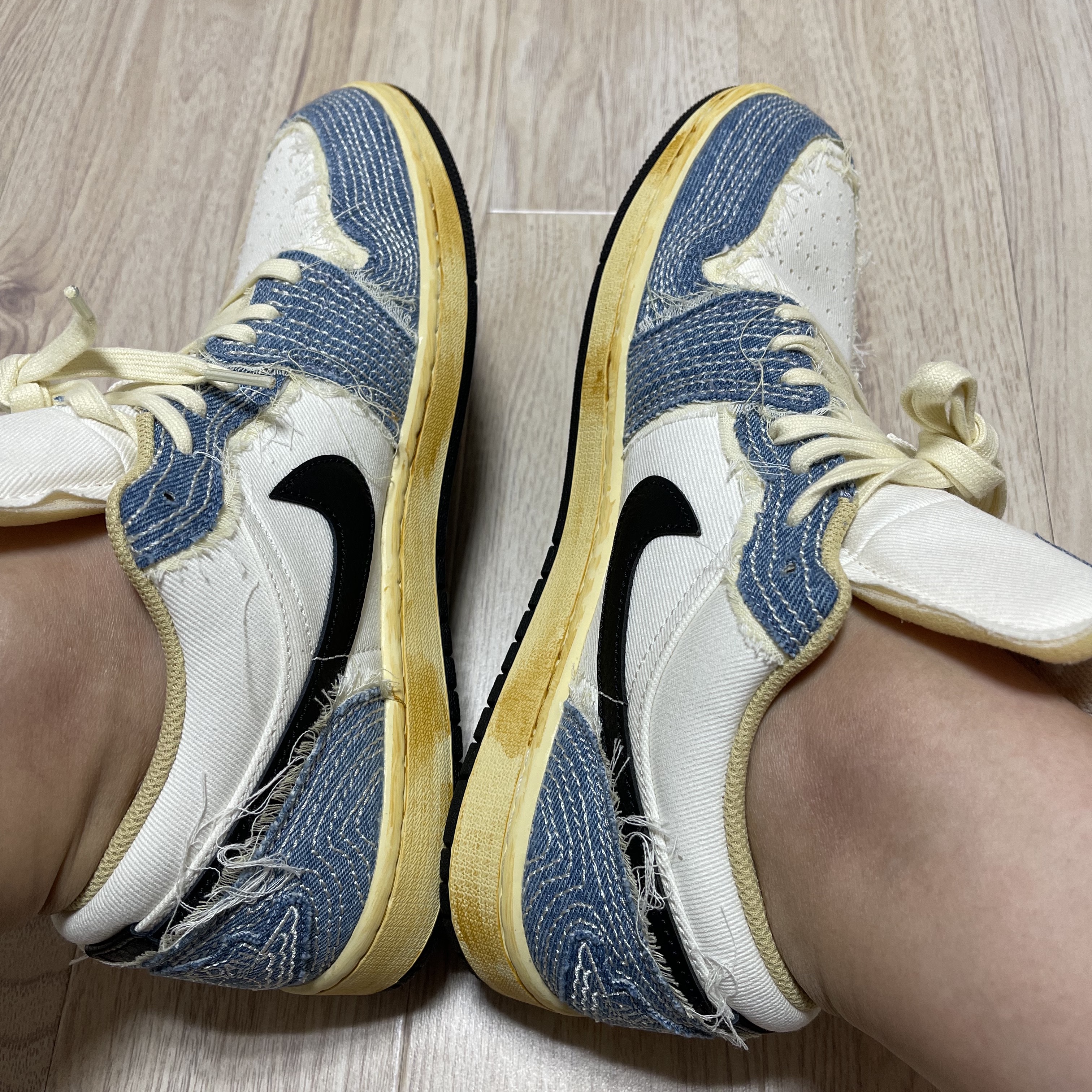 Jordan 1 Low World Make Japan 착용 스타일 - 3