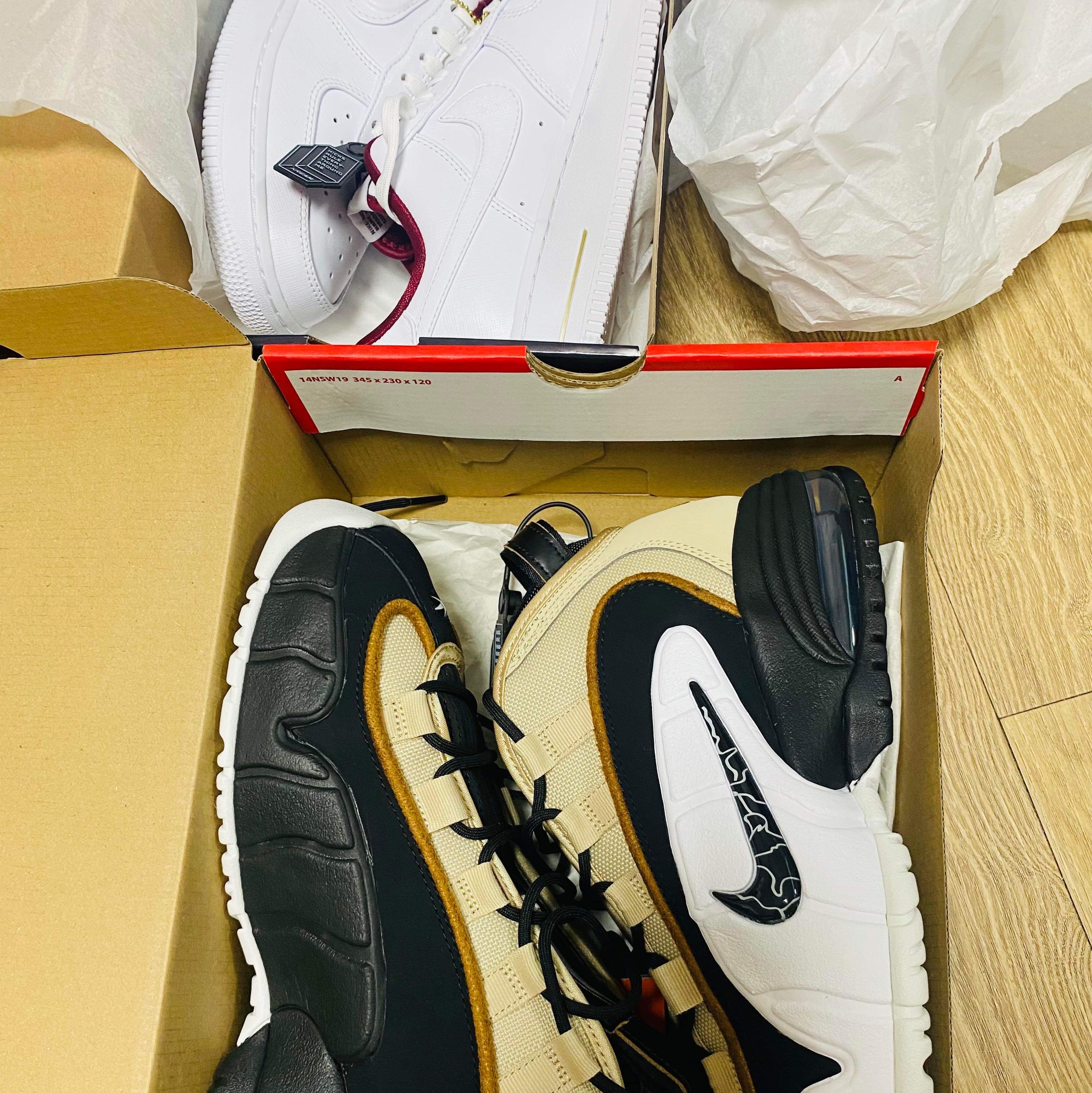 (W) Nike Air Force 1 '07 SE White Team Red, Nike Air Max Penny Rattan 착용 스타일