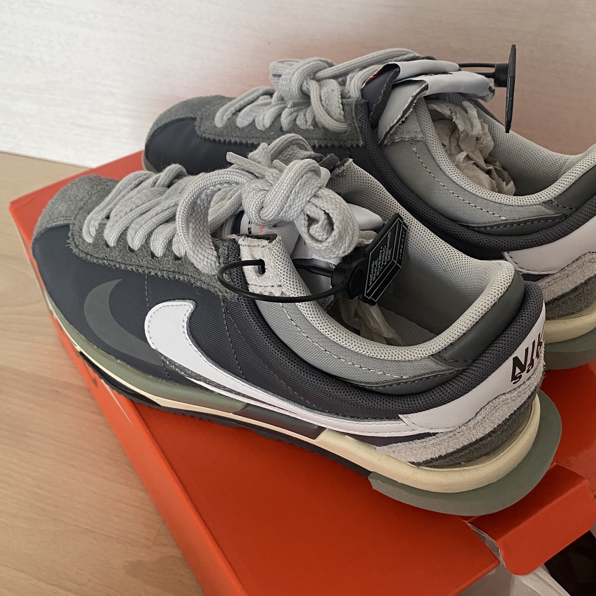 Nike x Sacai Zoom Cortez SP Iron Grey 착용 스타일