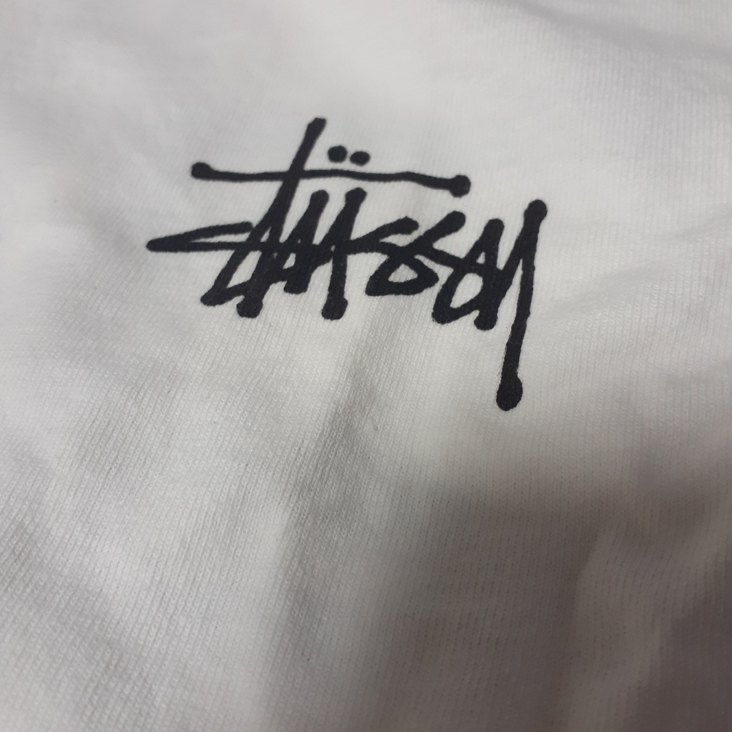 Stussy Basic Stussy Pigment Dyed T-Shirt Natural 2023 착용 스타일 - 1