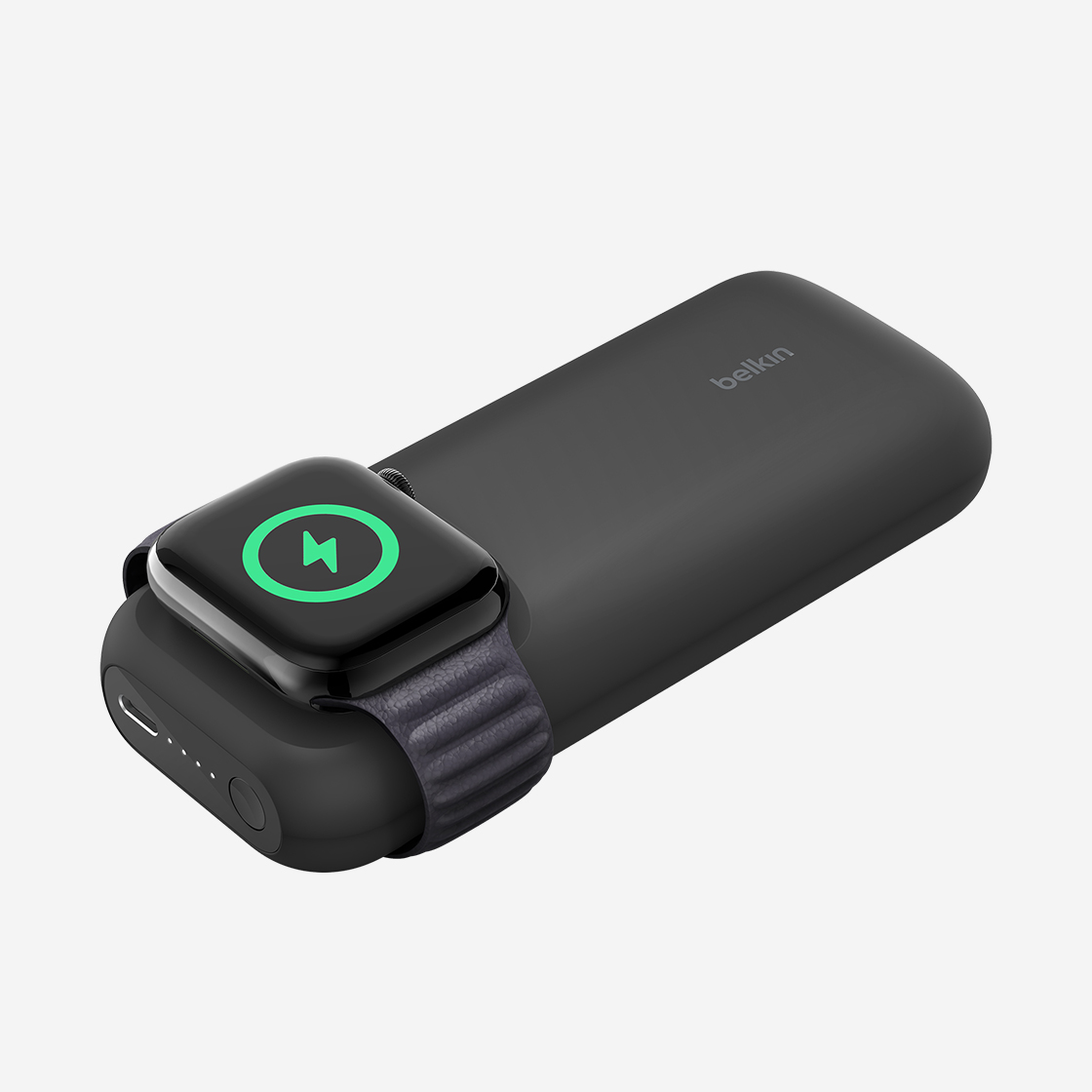 벨킨 10000mAh 애플워치 휴대용 고속 무선 충전 보조배터리 BPD005bt